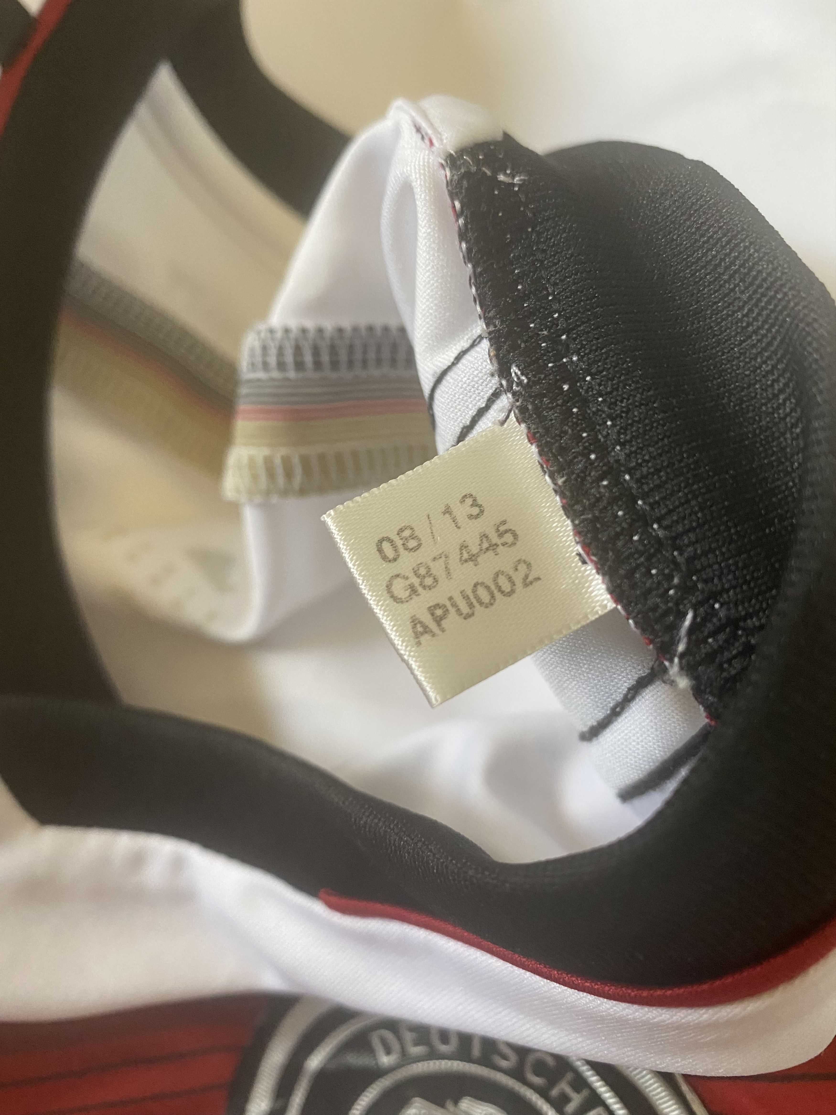 Adidas GERMANY - 2013 - 2014 - Adidas - M/L - UNIQUE Size US L / EU 52-54 / 3 - 4 Thumbnail