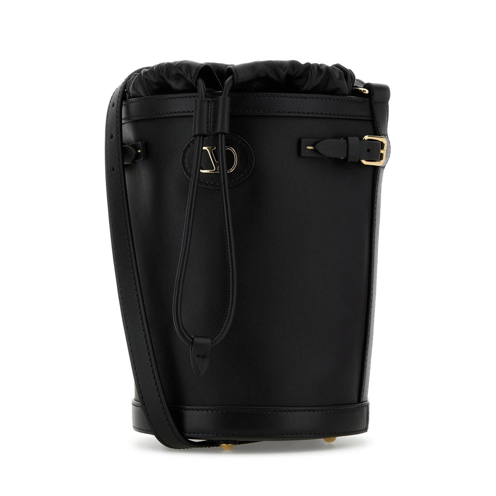 Valentino VALENTINO GARAVANI Antibes Black Leather Bucket Bag New Size ONE SIZE - 2 Thumbnail
