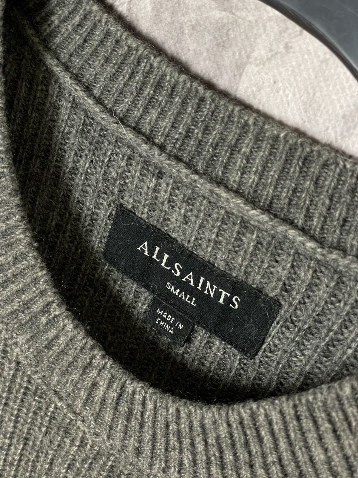Allsaints Allsaints heavyweight knit fisherman japan style sweater Y2K Size US S / EU 44-46 / 1 - 8 Thumbnail