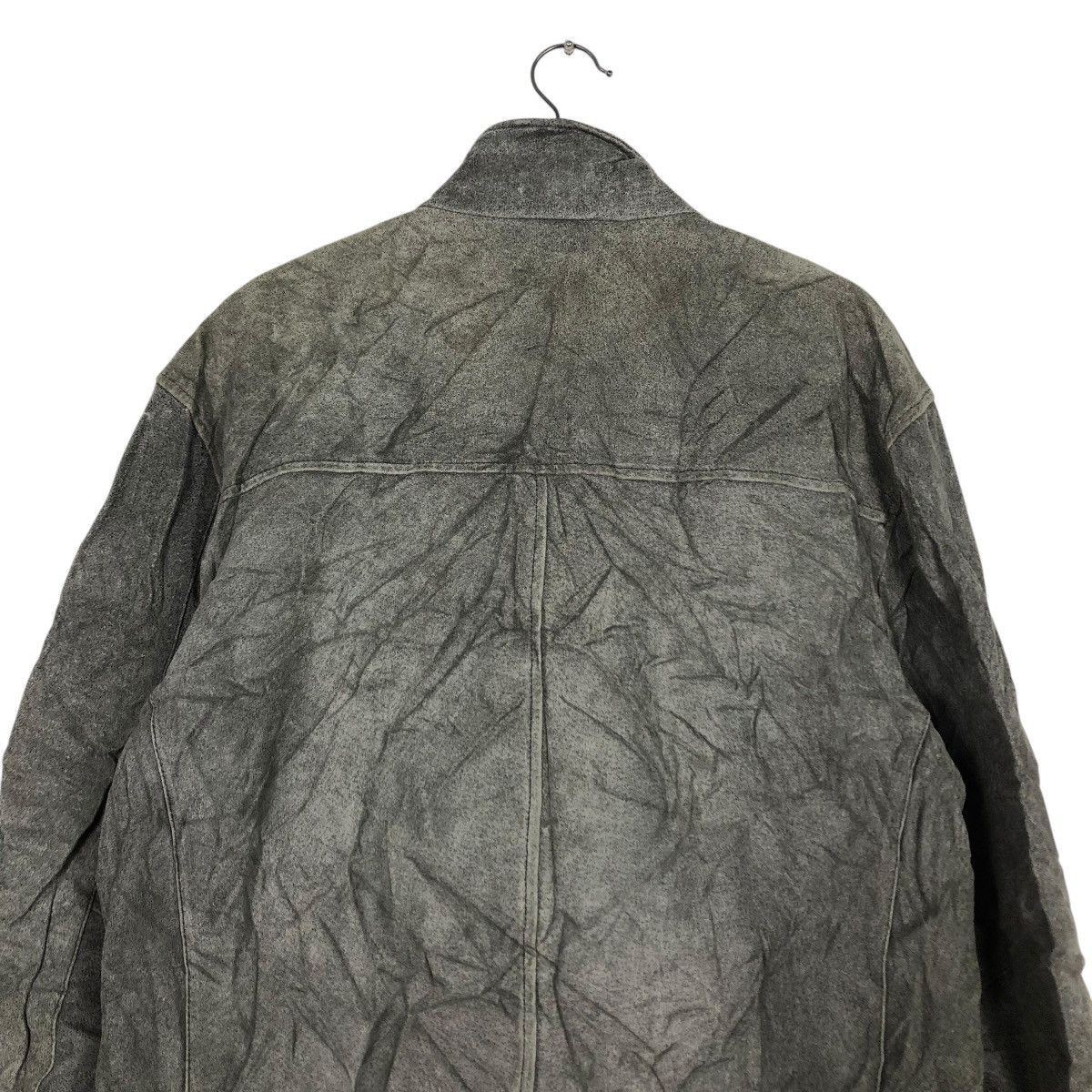 Japanese Brand 🔥VINTAGE BOMBER LEATHER JACKET BIKER DAN VALENTINO PARIS Size US L / EU 52-54 / 3 - 11 Thumbnail