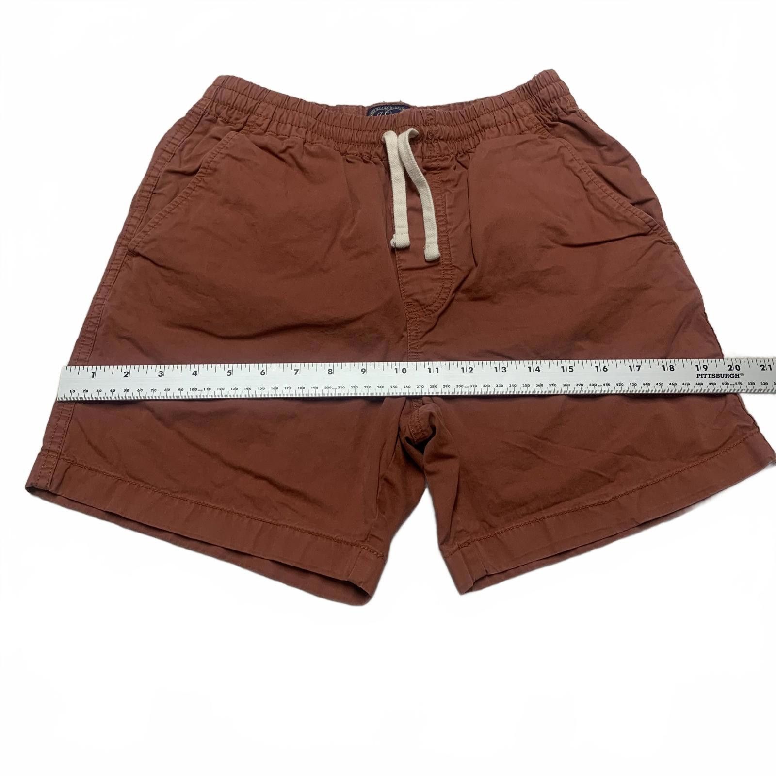 J.Crew J. Crew Men's XS Brick Red Casual Shorts Cotton Size US 28 / EU 44 - 5 Thumbnail