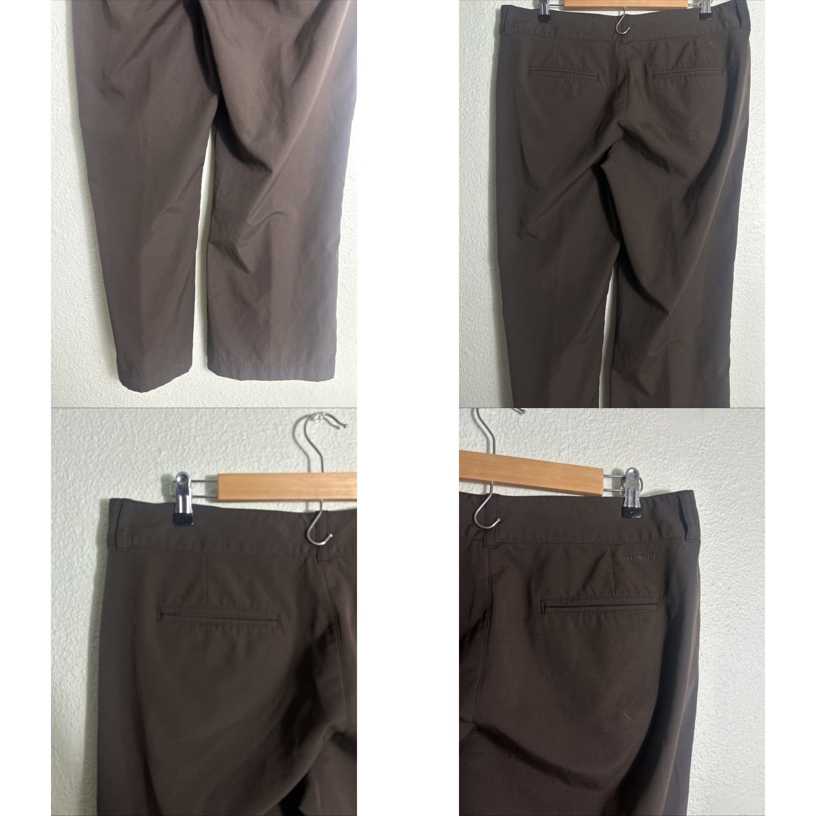 Vintage Columbia Titanium Woman Pants Brown 12 Regular Athletic Casual Hiking 36x28 Womens Size 34" / US 12 / IT 48 - 8 Thumbnail