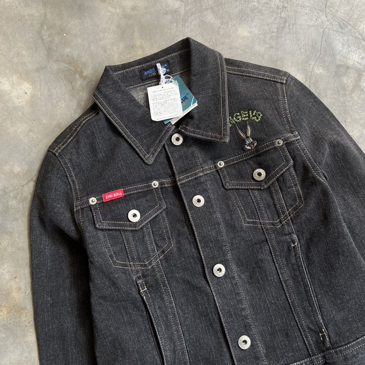 Angel Blue 2000s Angle Blue X Warner Bros Trucker Denim Jacket Size US XS / EU 42 / 0 - 3 Thumbnail