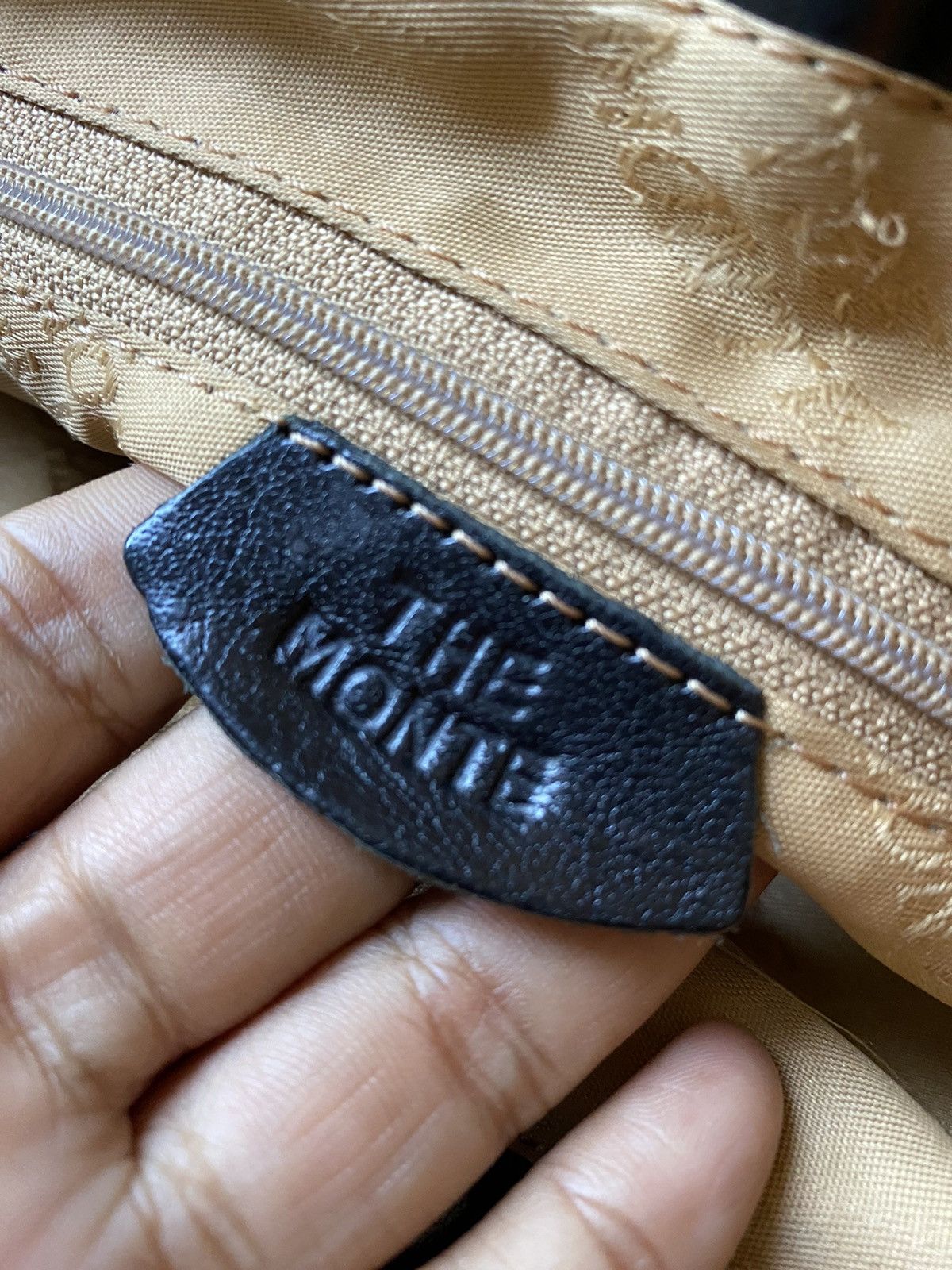 Designer × Vintage The monte Black handbag Size ONE SIZE - 13 Thumbnail