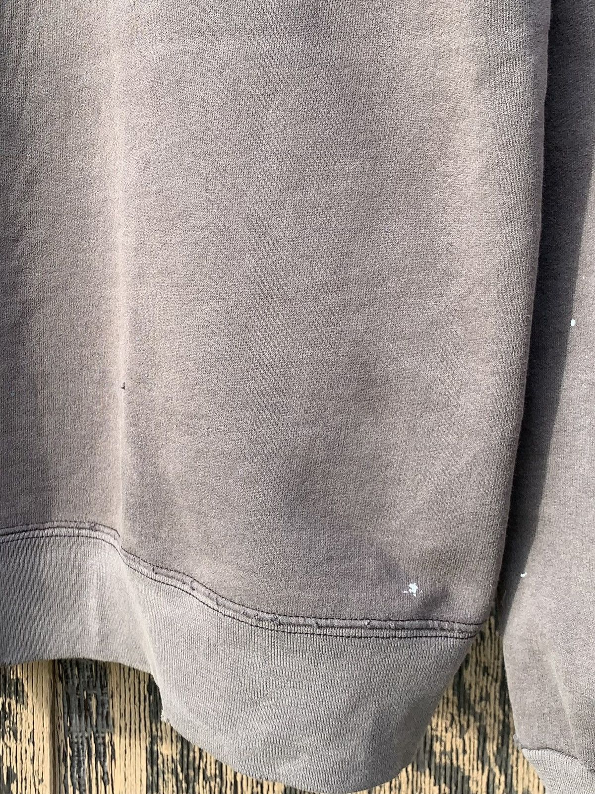 Vintage Vintage Thrashed Sun Faded Blank Hoodie 90s Paint Boxy M Size US M / EU 48-50 / 2 - 11 Thumbnail