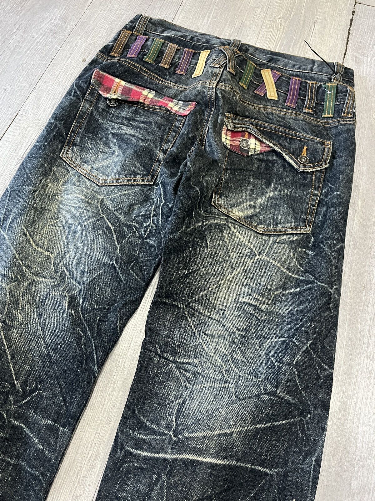 Hysteric Glamour Vintage NYLAUS DOUBLE WAIST Size US 31 - 5 Thumbnail