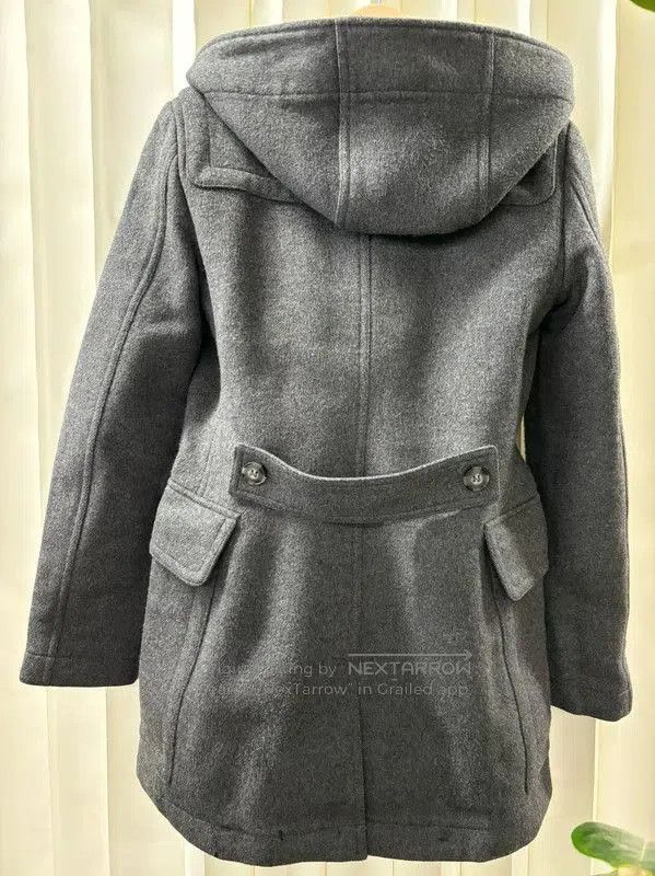 Burberry Burberry Gray Wool Women's Duffle Coat. Size XS / US 0-2 / IT 36-38 - 4 Thumbnail