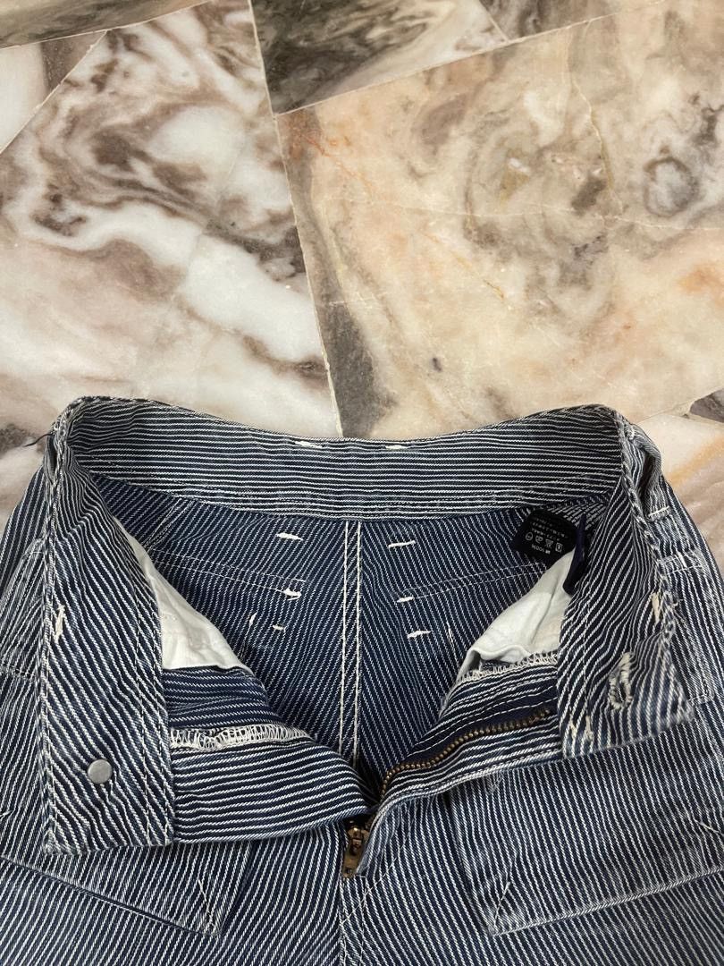45rpm 45rpm Hickory Denim Bush pants Inspired Kapital Size 26" / US 2 / IT 38 - 15 Thumbnail
