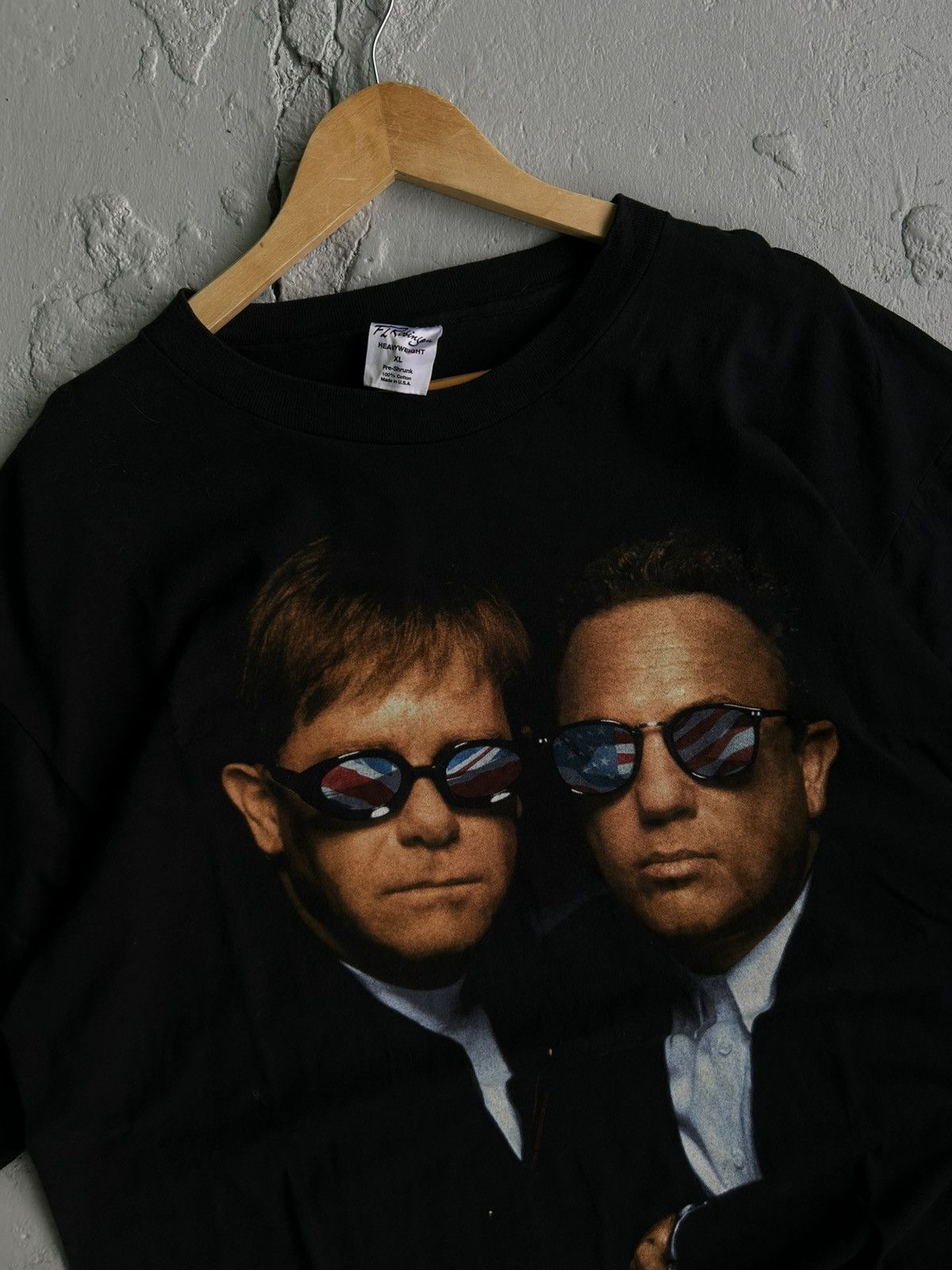 Vintage Elton John x Billy Joel 1994 tee Size US XL / EU 56 / 4 - 2 Thumbnail