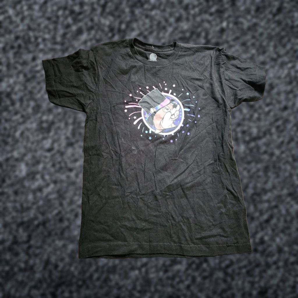 Vintage Buc-ee's Mens Short Sleeve T Shirt Black Glow in the Dark New Years Graphic Tee Medium Size US M / EU 48-50 / 2 - 1 Thumbnail
