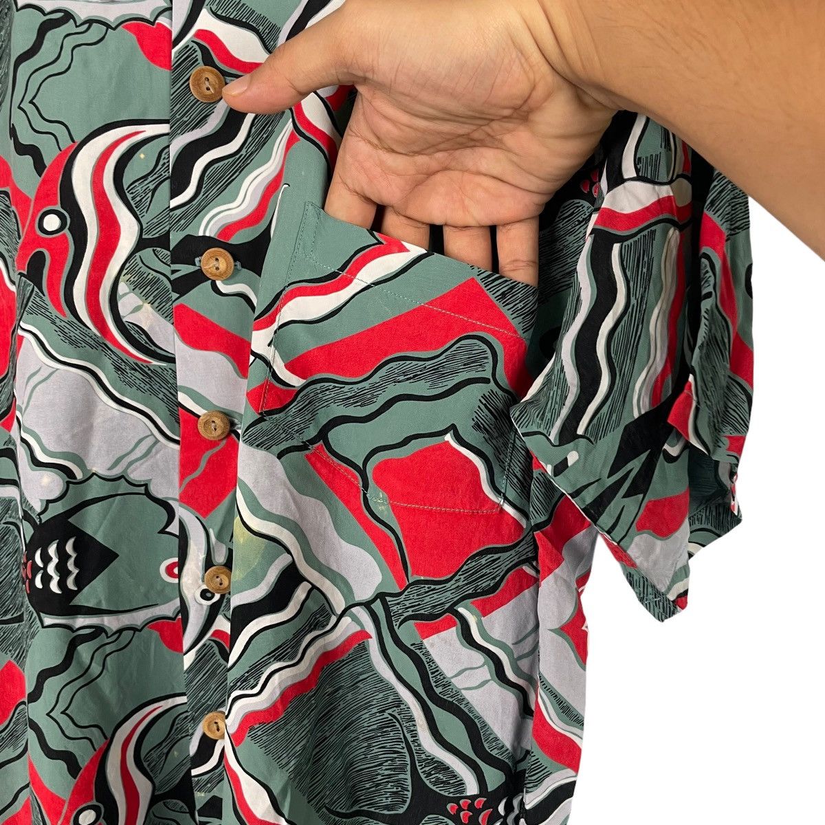 Vintage Vintage Makapuu Hawaiian Spirit Shirt Size US S / EU 44-46 / 1 - 9 Thumbnail