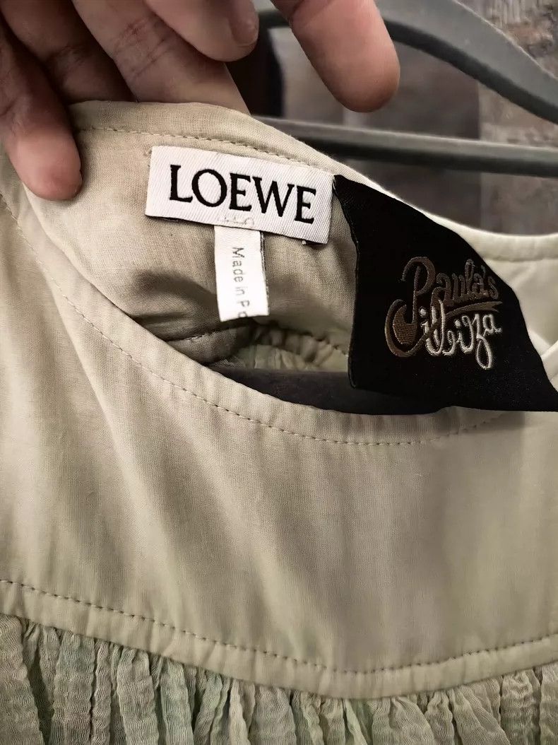 LOEWE A mint green dress