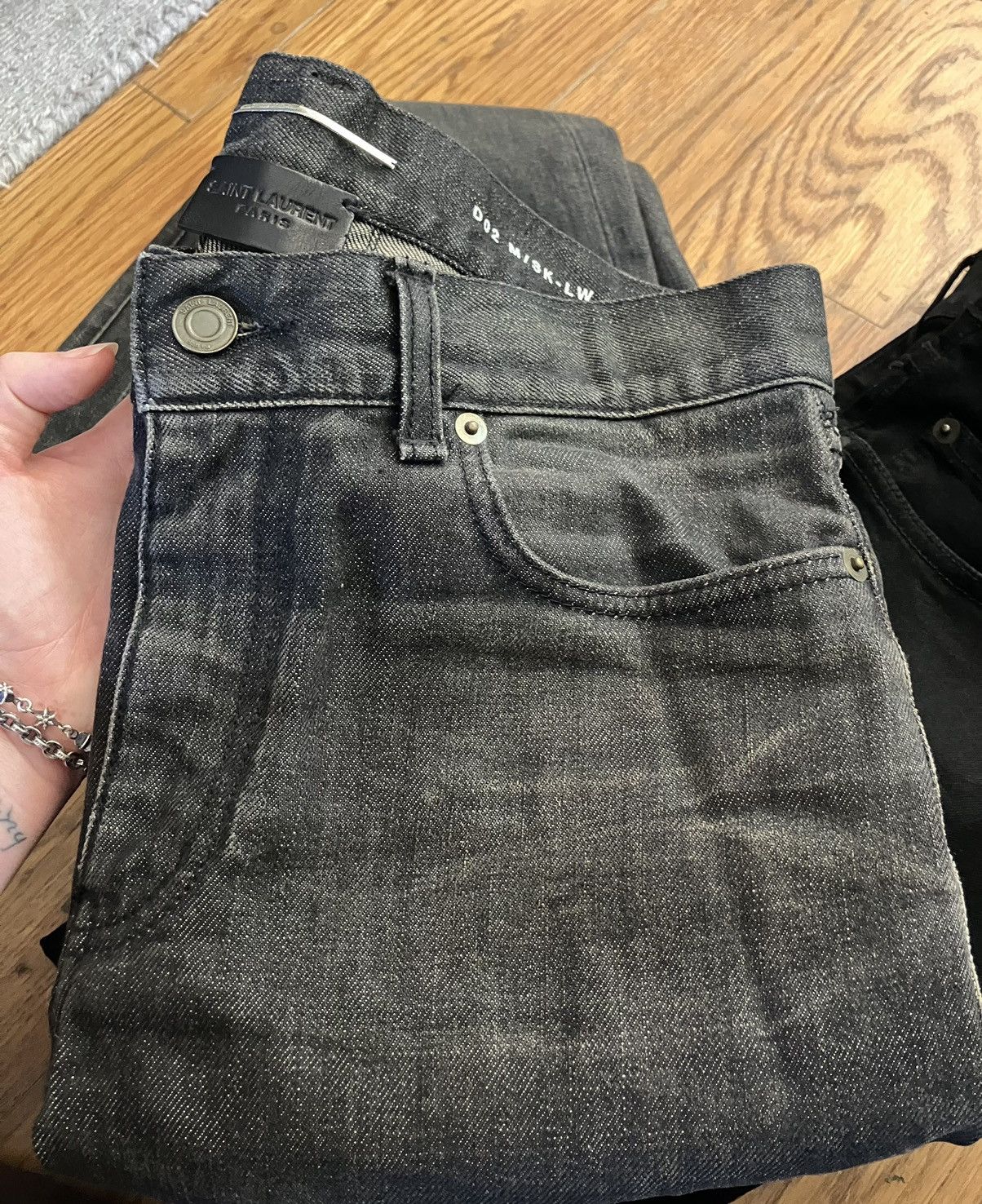 Hedi Slimane Saint Laurent/Hedi Slimane Jeans 2012 Size US 30 / EU 46 - 3 Thumbnail