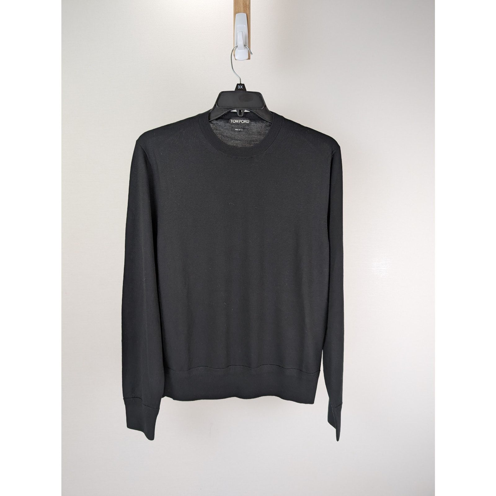 Tom Ford o1rshd1 Sweatshirt in Black Size US L / EU 52-54 / 3 - 1 Thumbnail