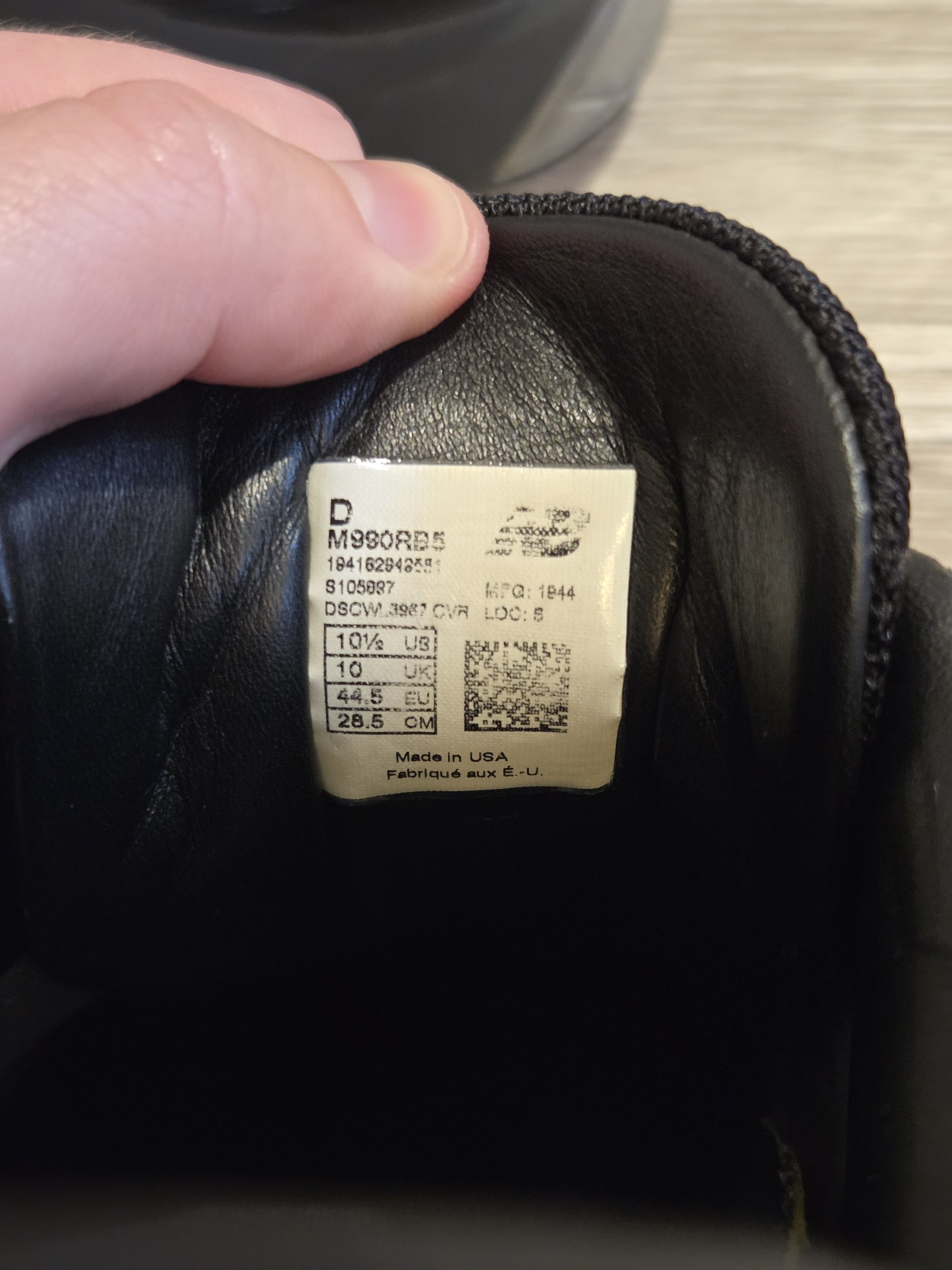 New Balance Haven x New Balance 990v5 Size US 10.5 / EU 43-44 - 6 Thumbnail