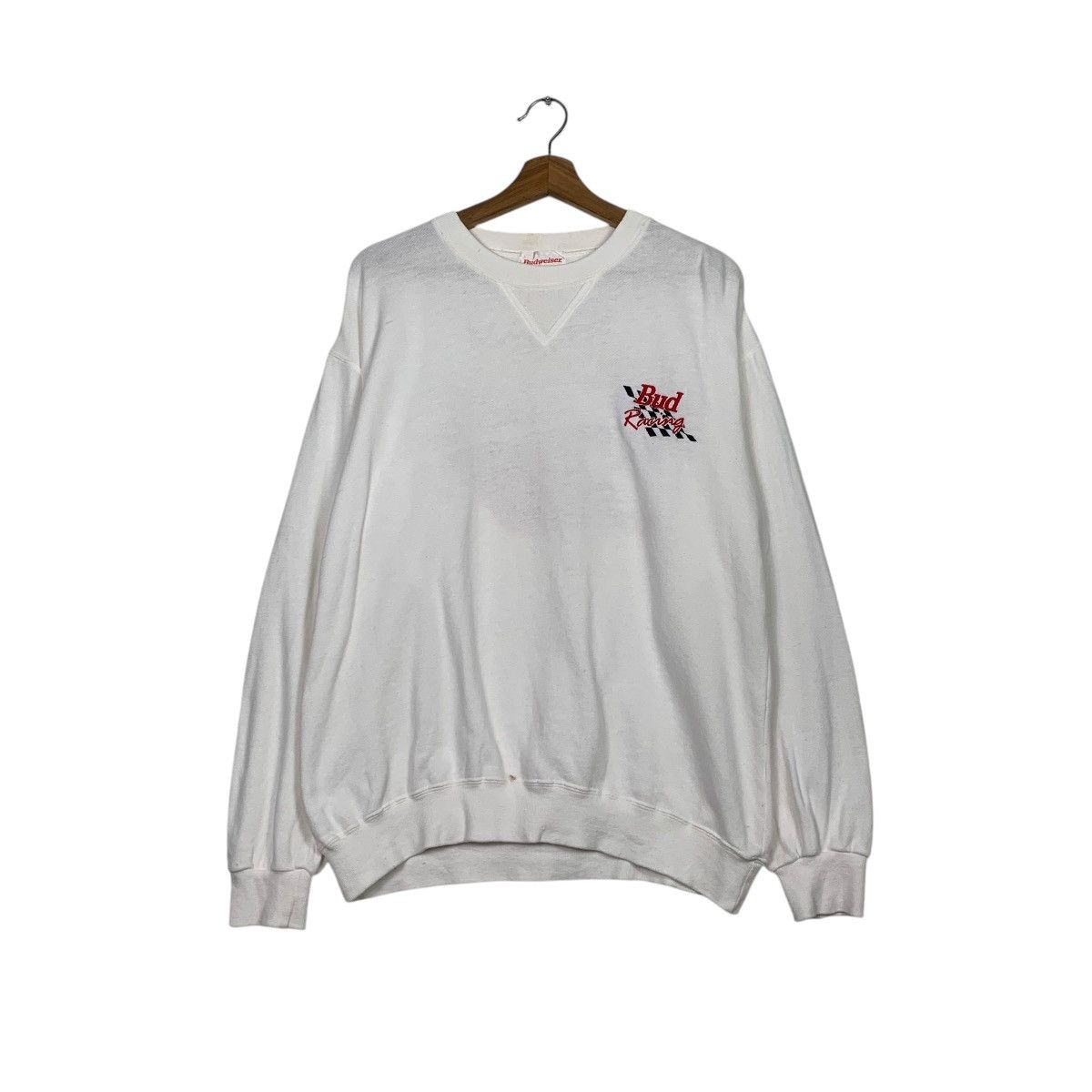 Budweiser Vintage Budweiser racing Sweatshirt Size US M / EU 48-50 / 2 - 2 Thumbnail