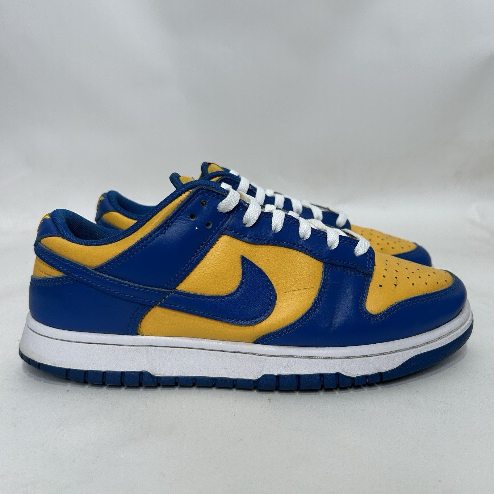 Nike Nike Dunk Low Retro “UCLA/Blue Jay University Gold” Size US 10 / EU 43 - 4 Thumbnail