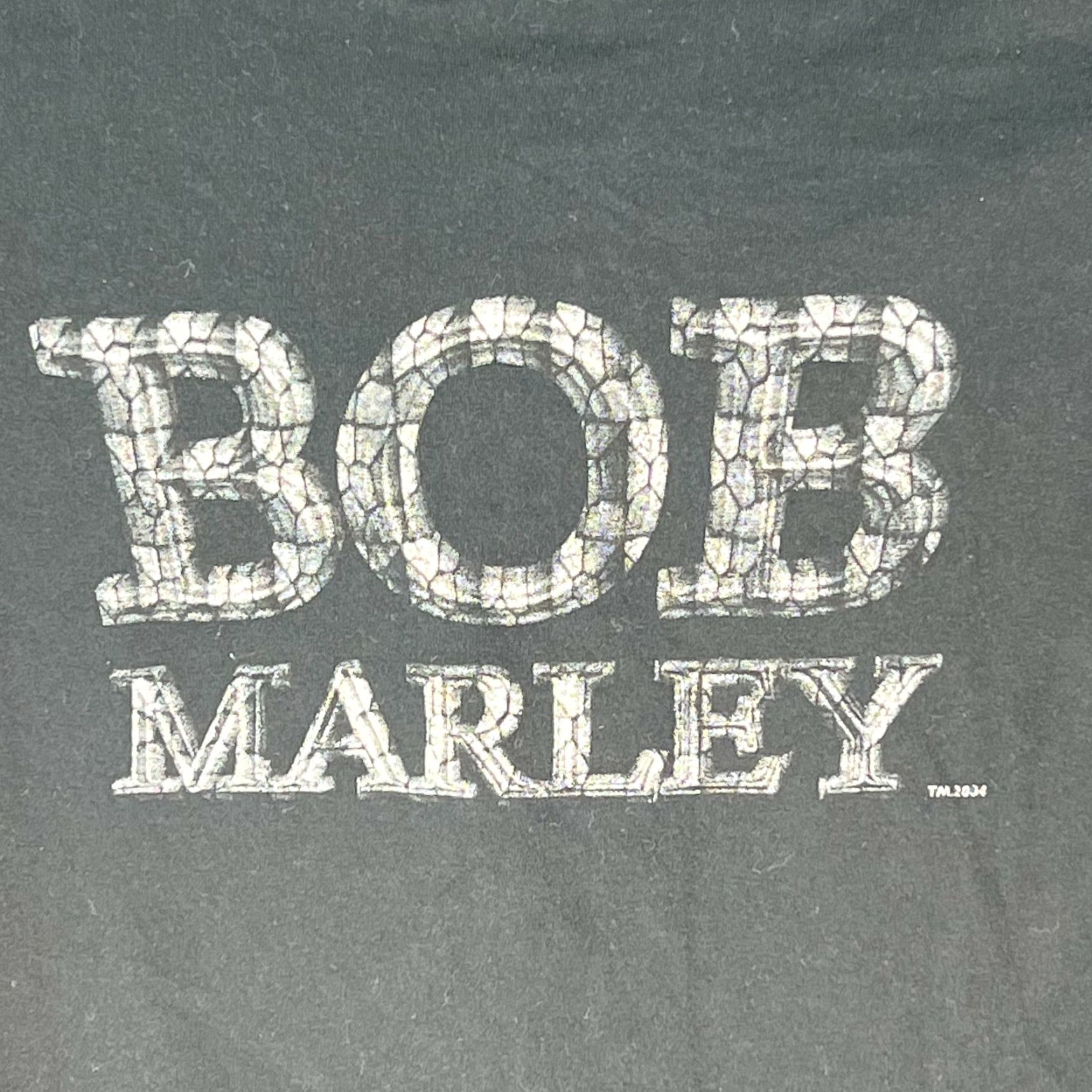 Vintage VINTAGE Bob Marley Legend T Shirt Mens XL Black 2004 RGG Graphic Print Classic 100% Cotton Crew Neck Short Sleeve Size US XL / EU 56 / 4 - 5 Thumbnail
