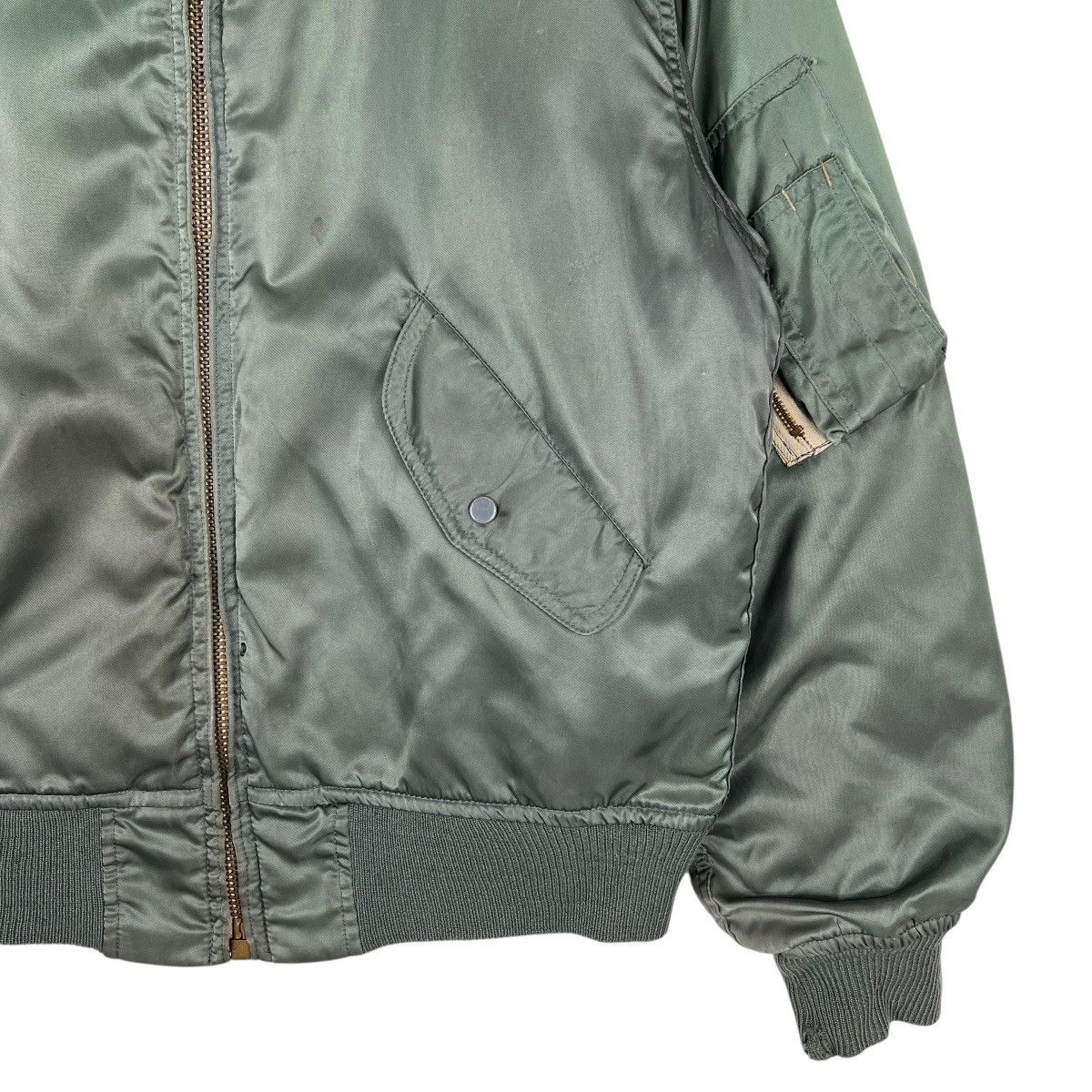 Vintage 🔥 Vintage Houston Military Bomber Jacket Size US M / EU 48-50 / 2 - 5 Thumbnail