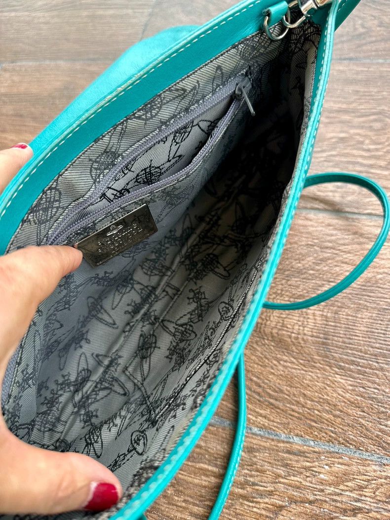 Vivienne Westwood Vivienne Westwood size os Leather printed slung bag Size ONE SIZE - 7 Thumbnail