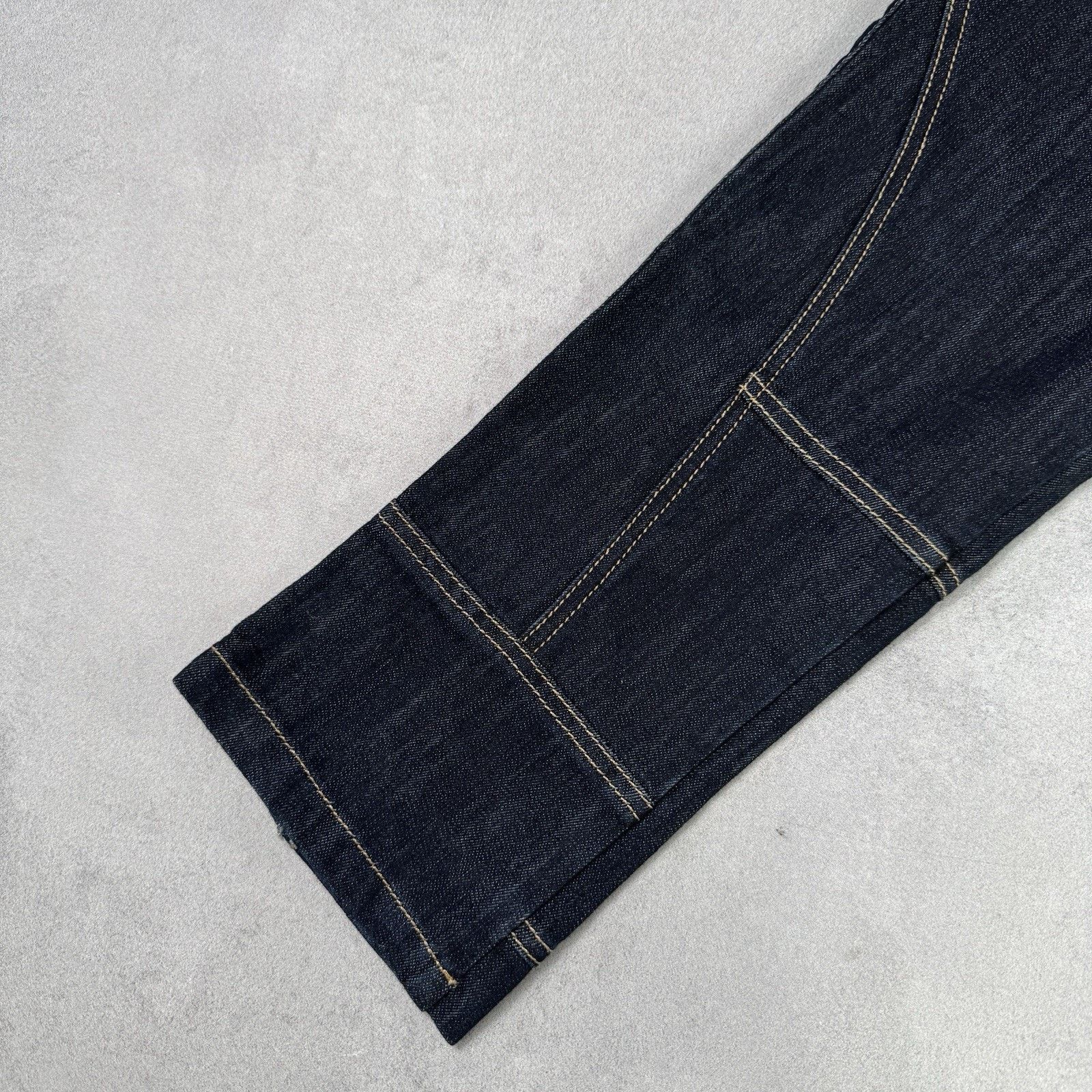 Gucci Vintage Gucci Breeches Denim Pants Blue Avant Garde Cropped Size 27" / US 4 / IT 40 - 7 Thumbnail