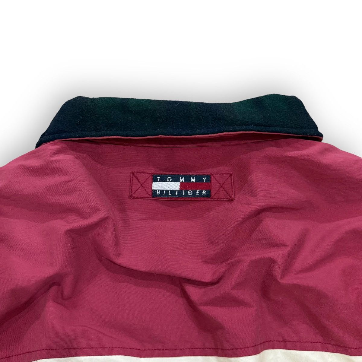 Tommy Hilfiger × Vintage Tommy Hilfiger Fleece Reversible Windbreaker Jacket 90’s Size US L / EU 52-54 / 3 - 8 Thumbnail
