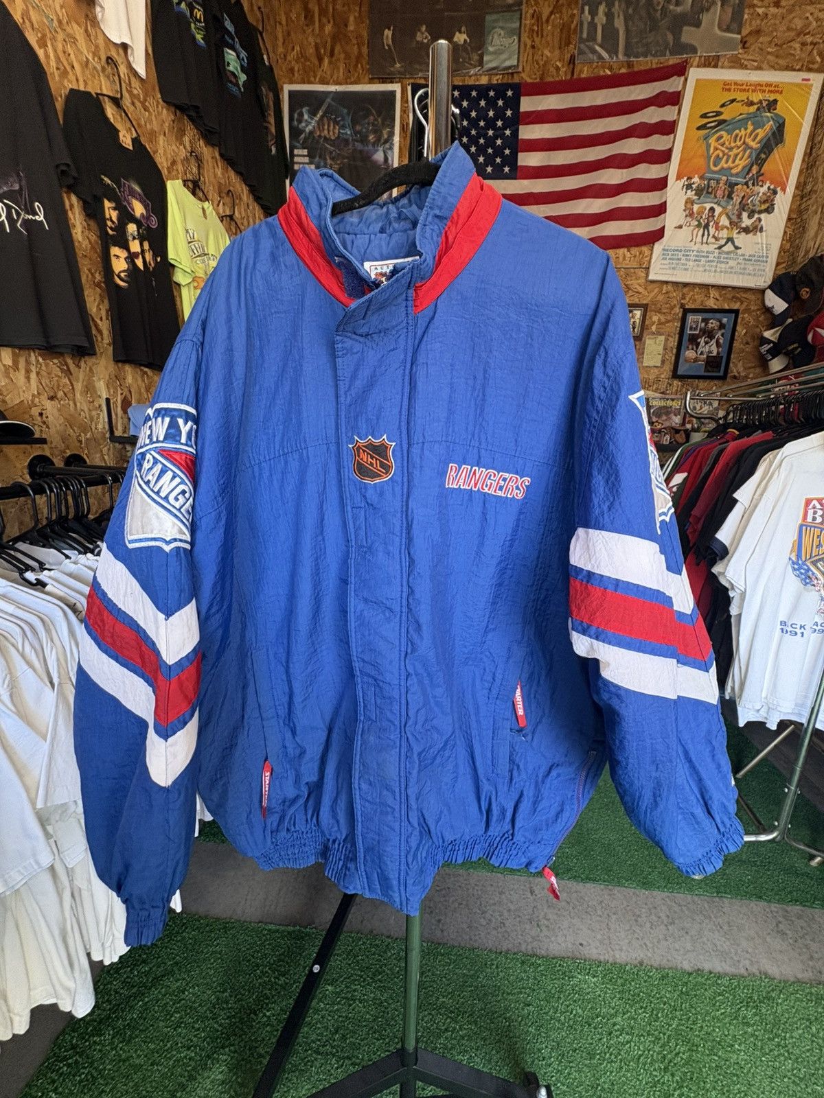 Vintage 1990's New York Rangers Starter Jacket