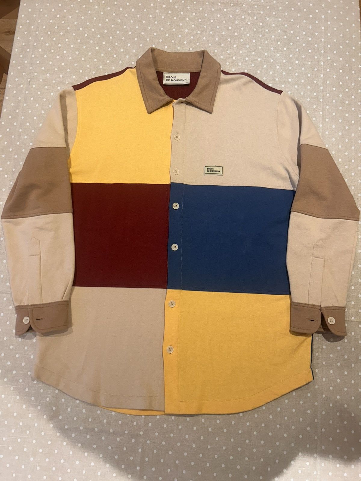 Drole De Monsieur Drôle de Monsieur colour-block overshirt / shirt – M Size US M / EU 48-50 / 2 - 1 Thumbnail