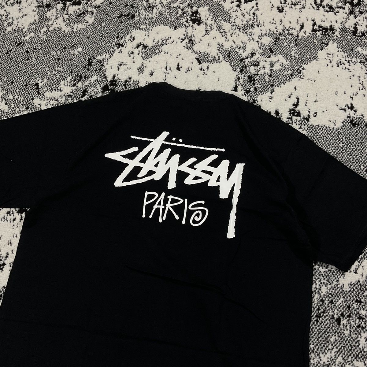 image of Stussy Paris Tee In Black, Men's (Size XL)