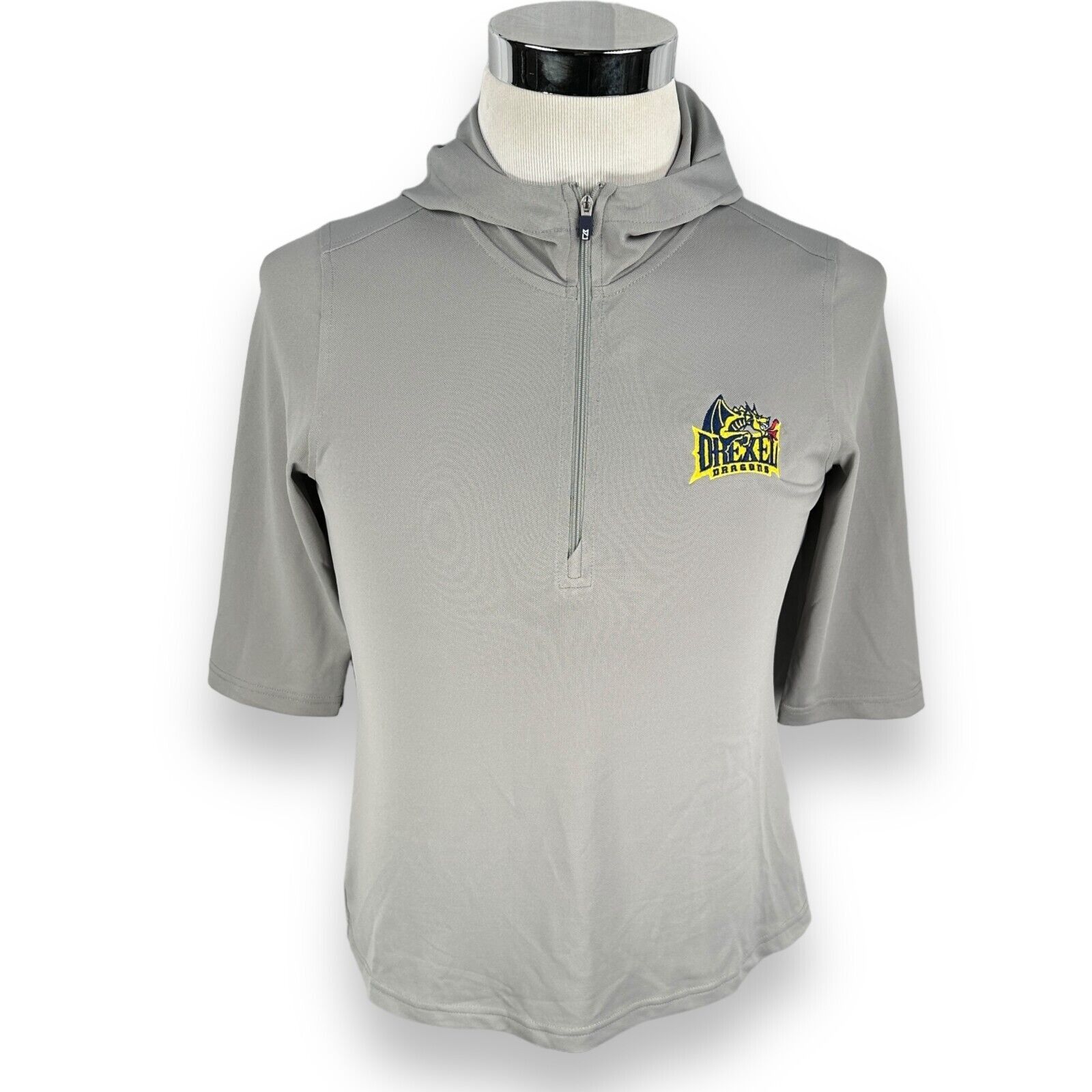 The Unbranded Brand Cutter & Buck Drexel Dragons Hoodie Men’s Small Gray NWT New Size US S / EU 44-46 / 1 - 1 Thumbnail