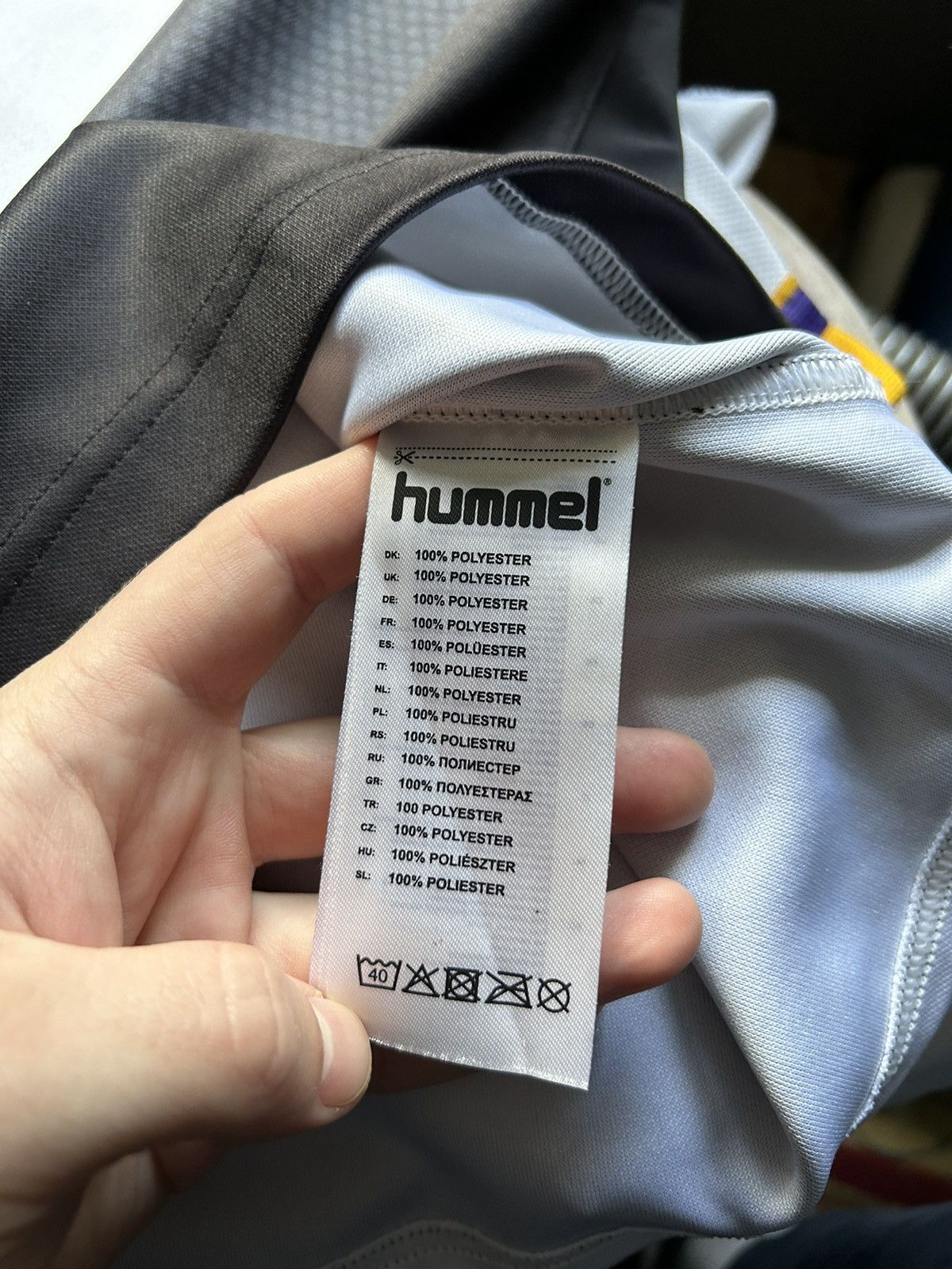 Hummel Hull FC Hummel Black Rugby Team Shirt Men's Size US XXL / EU 58 / 5 - 7 Thumbnail
