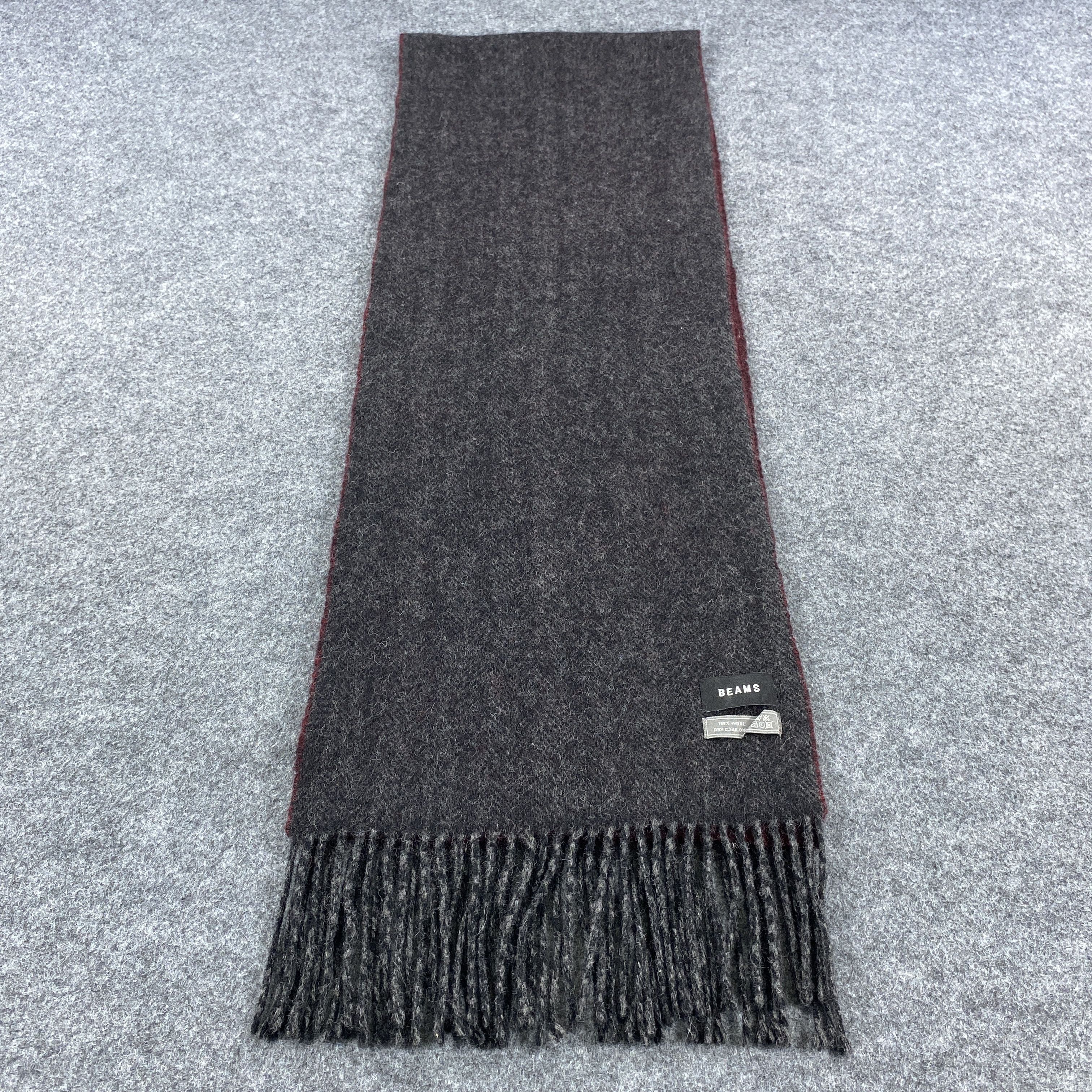Beams Plus × Vintage GF10652 Beam Scarf Neck Wear Muffler Nova Check Size ONE SIZE - 4 Thumbnail