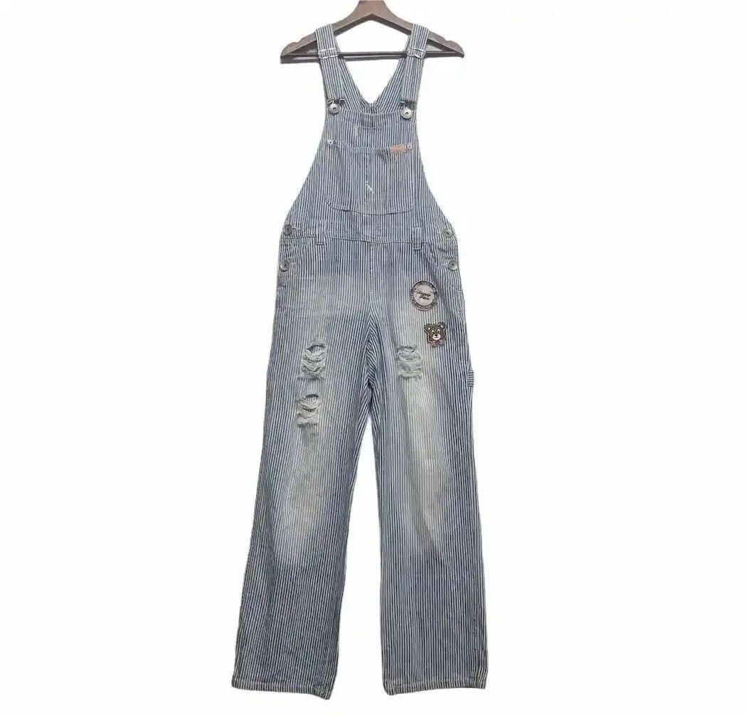Hysteric Glamour JAPANESE VINTAGE 32x31 TROUSERS HICKORY STRIPED OVERALLS Size US 32 / EU 48 - 1 Thumbnail