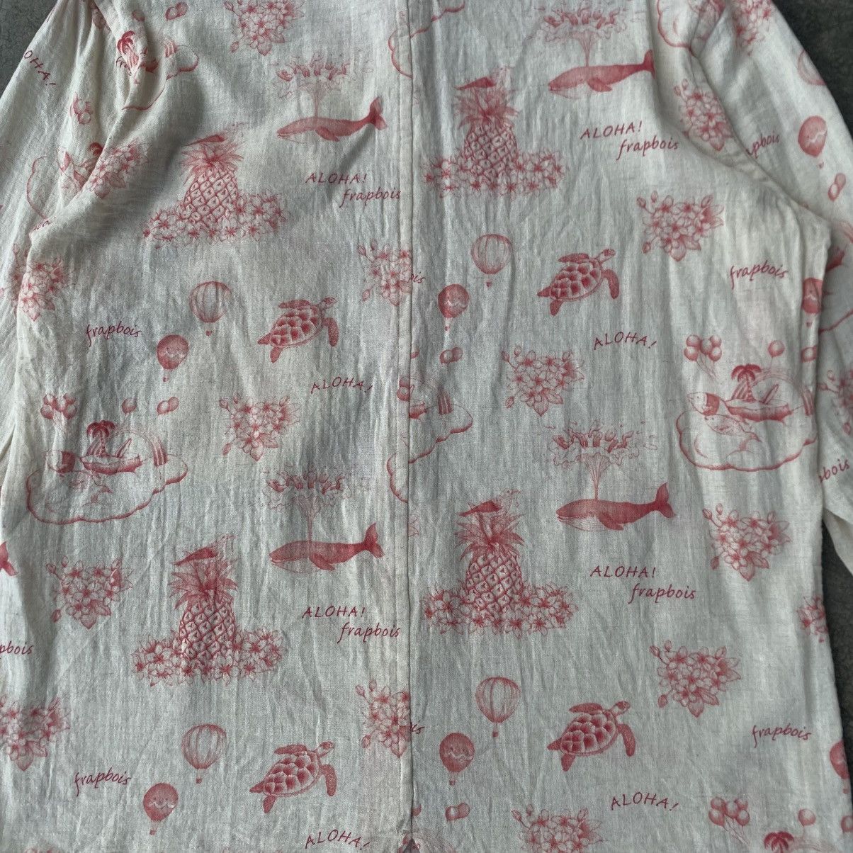 Frapbois Frapbois Issey Miyake Aloha Print Unique Ruffled Pocket Size XS / US 0-2 / IT 36-38 - 14 Thumbnail