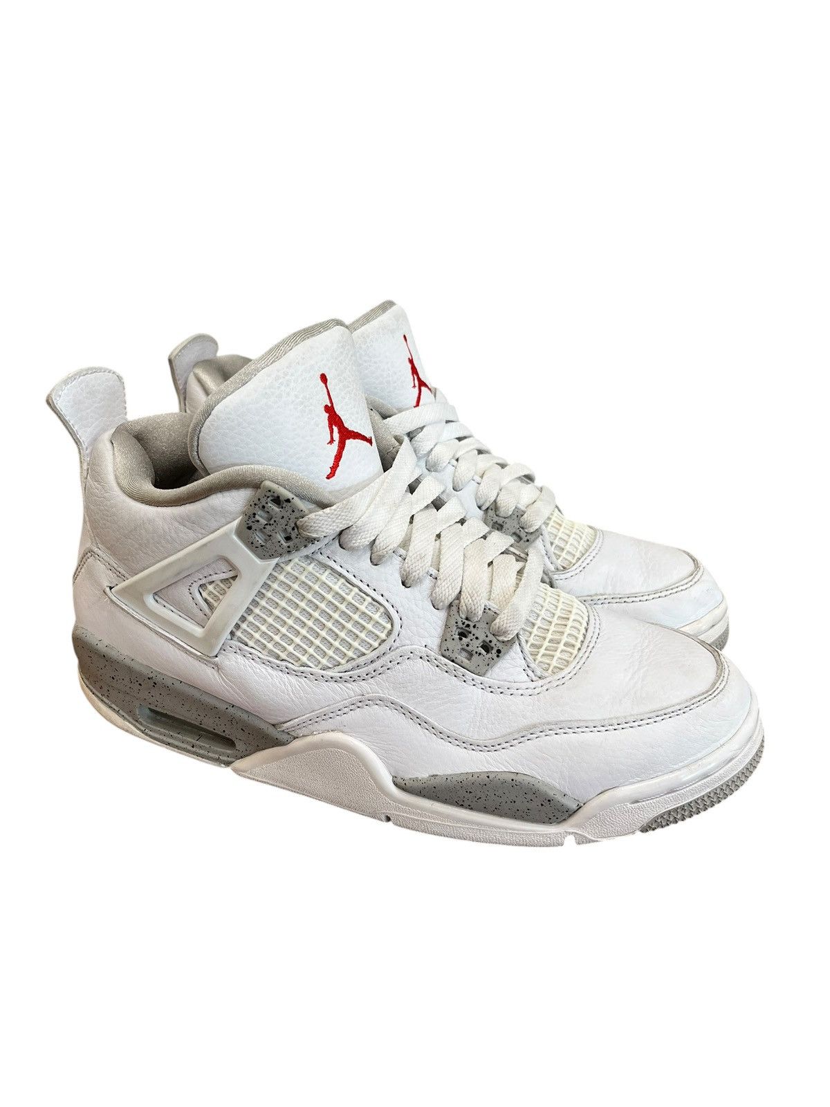 Jordan Brand Jordan 4 Retro White Oreo Size US 7 / EU 40 - 1 Thumbnail