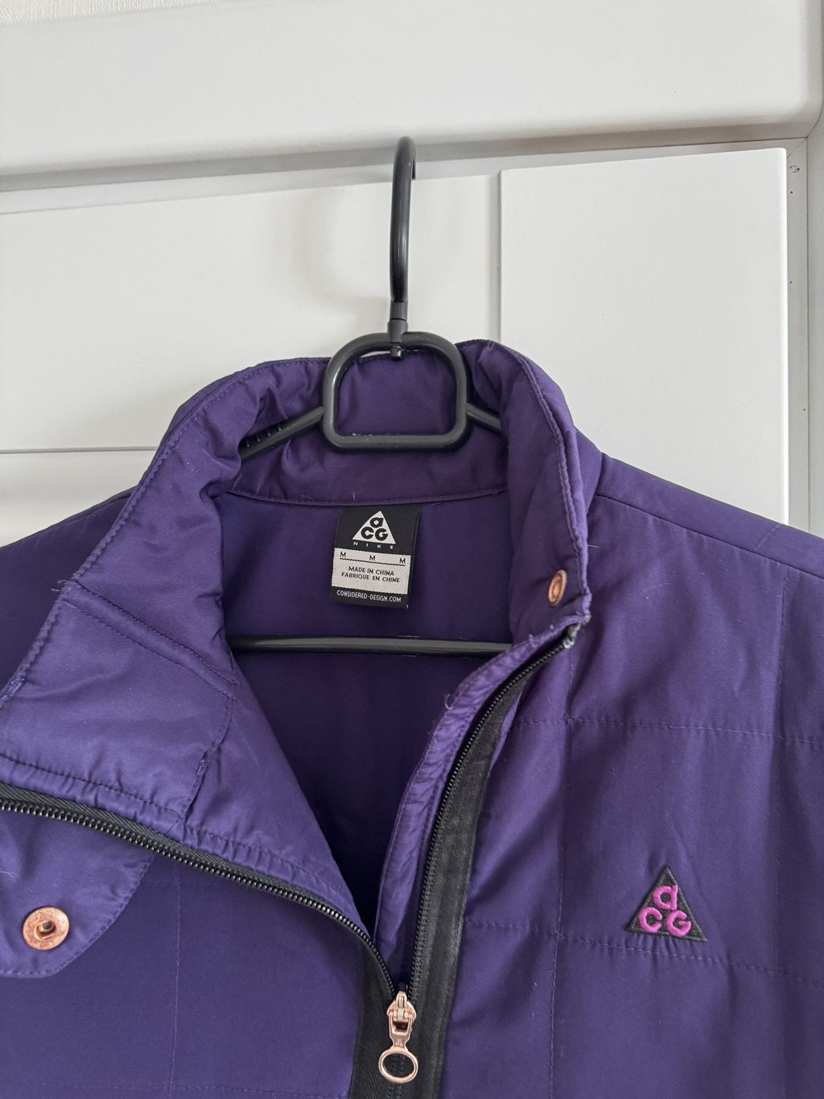 Nike ACG Vintage Nike ACG asymmetric jacket Size M / US 6-8 / IT 42-44 - 4 Thumbnail