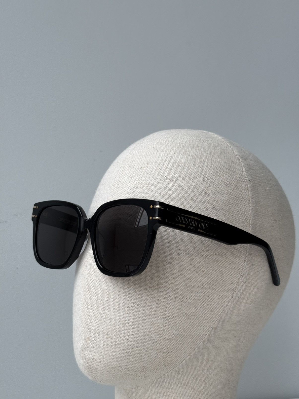 Dior Christian Dior DIORSIGNATURE S7FBlack Square Sunglasses Size ONE SIZE - 3 Thumbnail