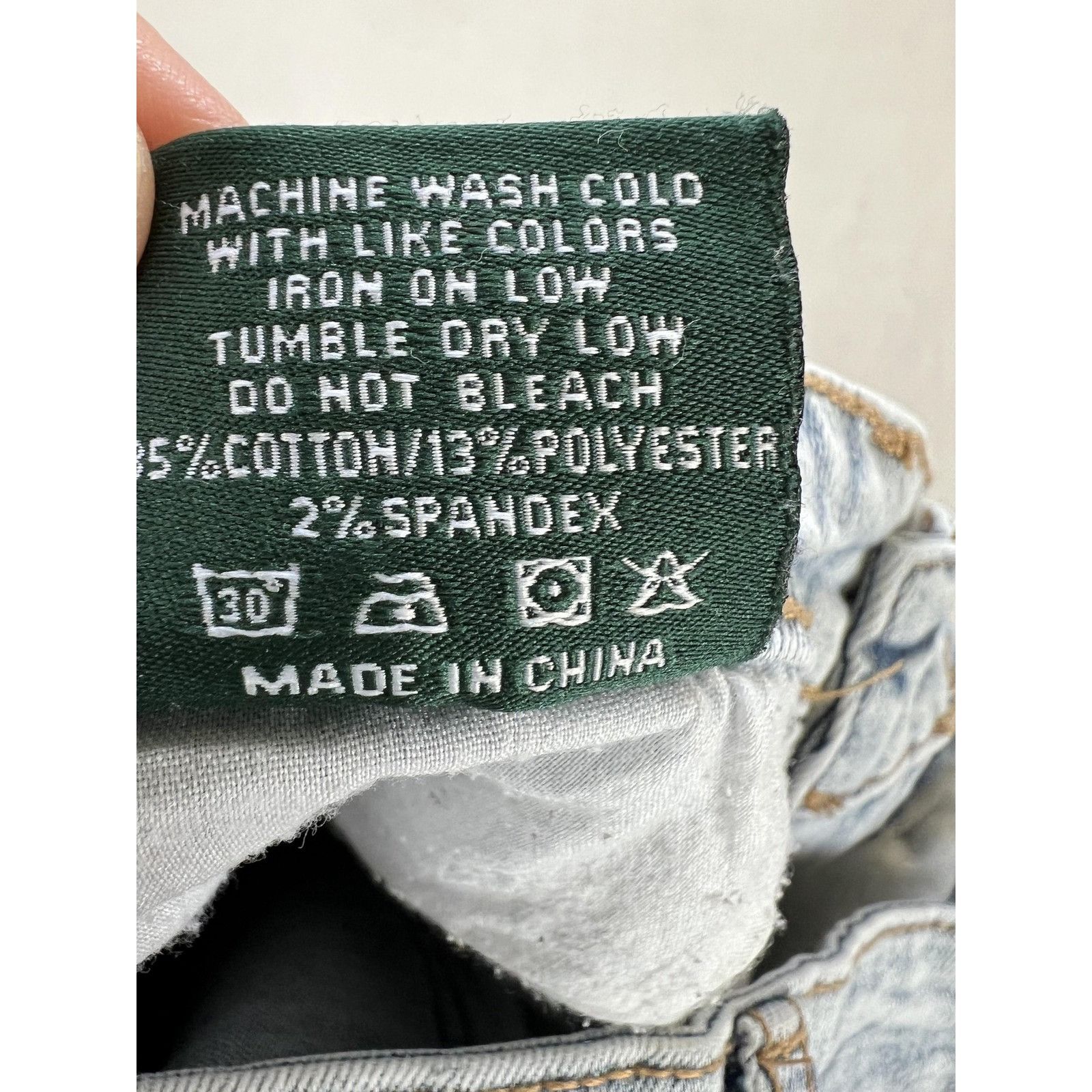 Other Maison Article Jeans Mens 32x30 Blue Distressed Johnny Strai Size US 32 / EU 48 - 8 Thumbnail
