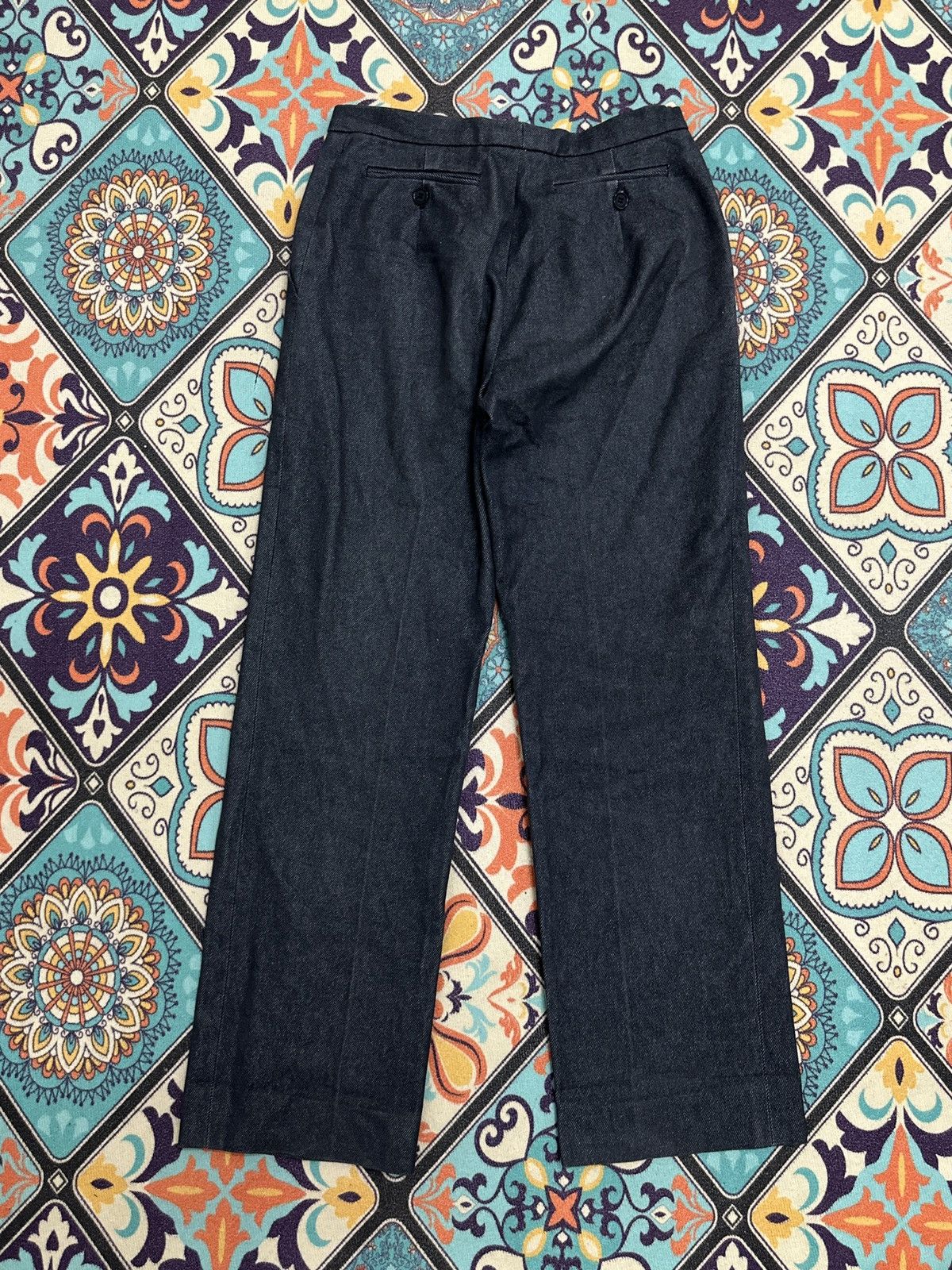 Max Mara Max Mara Made in Italy Denim Pant Size 28" / US 6 / IT 42 - 10 Thumbnail