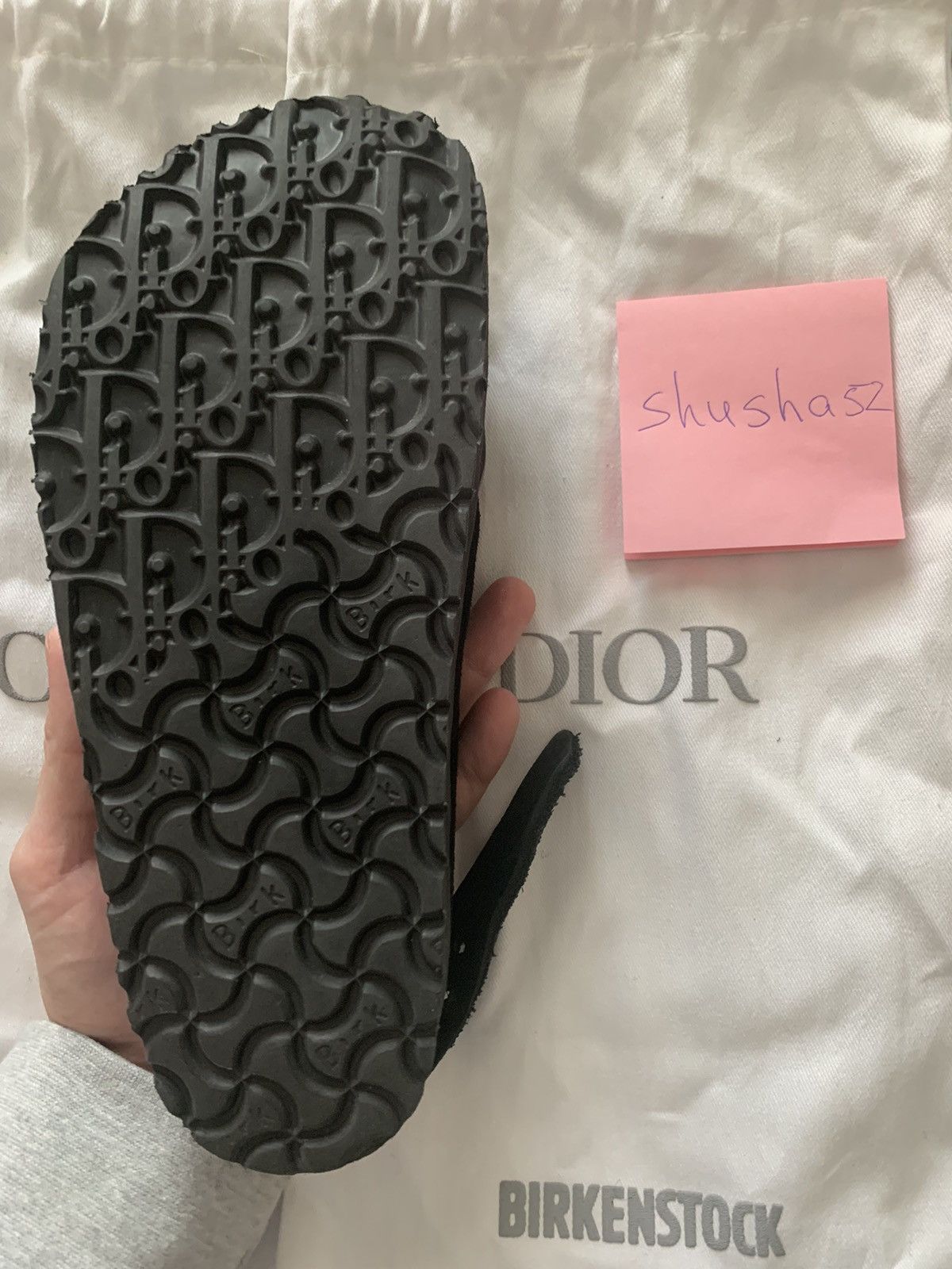 Birkenstock × Dior Dior by Birkenstock Tokio Mule Black Size US 9 / IT 39 - 8 Thumbnail