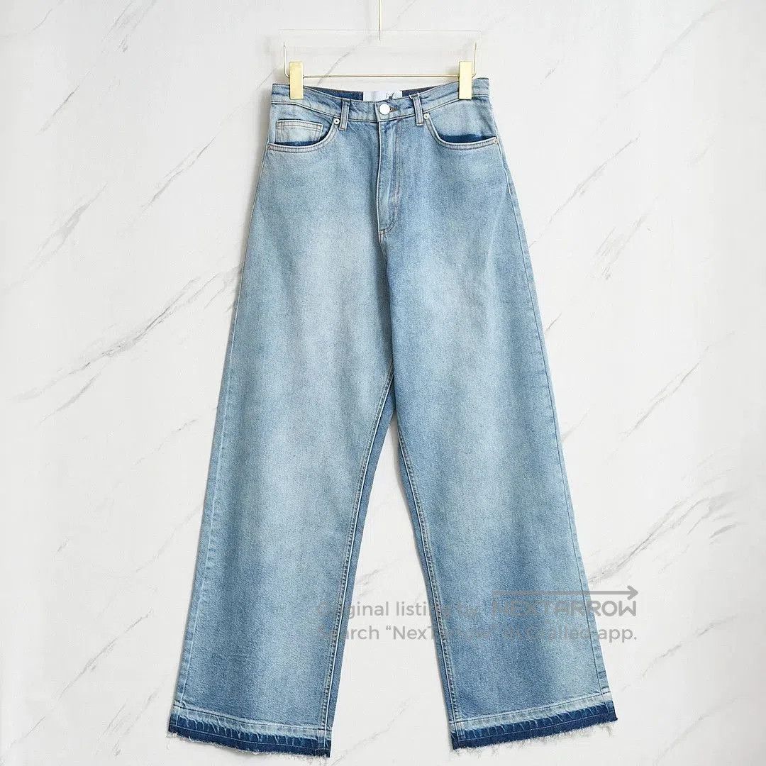 Natasha Zinko Natasha Zinko Women's Washed Wide-Leg Jeans. Size 22" - 1 Thumbnail