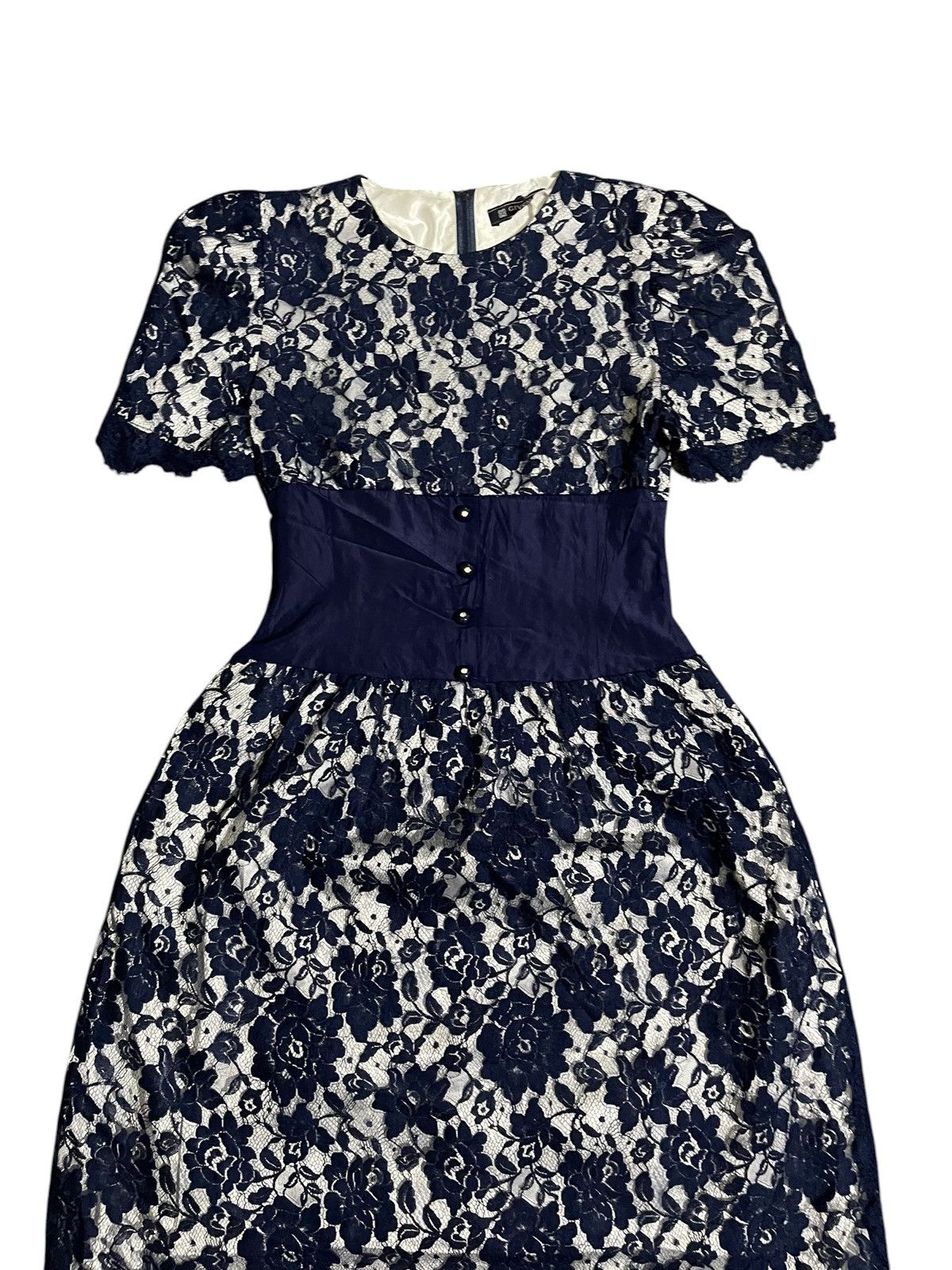 Givenchy Givenchy Hi Formal Archieve Floral Blue Maxi Dress Size M / US 6-8 / IT 42-44 - 3 Thumbnail