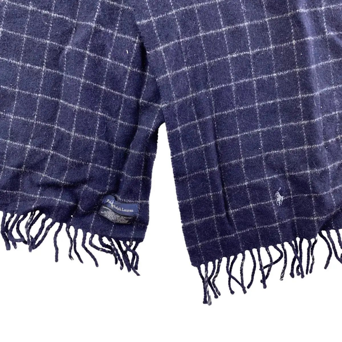 Polo Ralph Lauren POLO RALPH LAUREN Plaids Checks Lambswool Muffler Scarf Size ONE SIZE - 5 Thumbnail