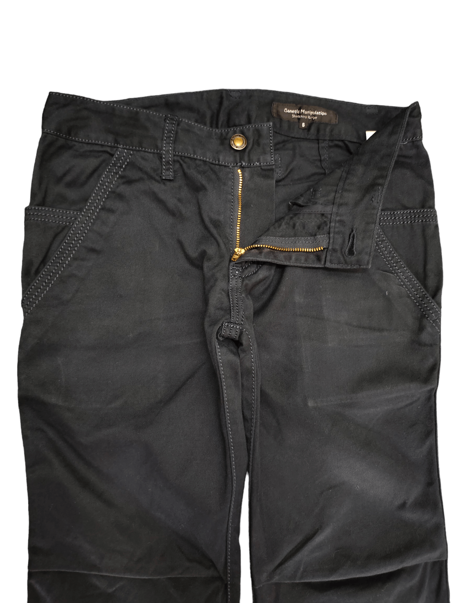 Genetic Manipulation Shinichiro Kuriya Genetic Manipulation Indigo Buckle Back Pants Undercover Sty Size US 30 / EU 46 - 9 Thumbnail