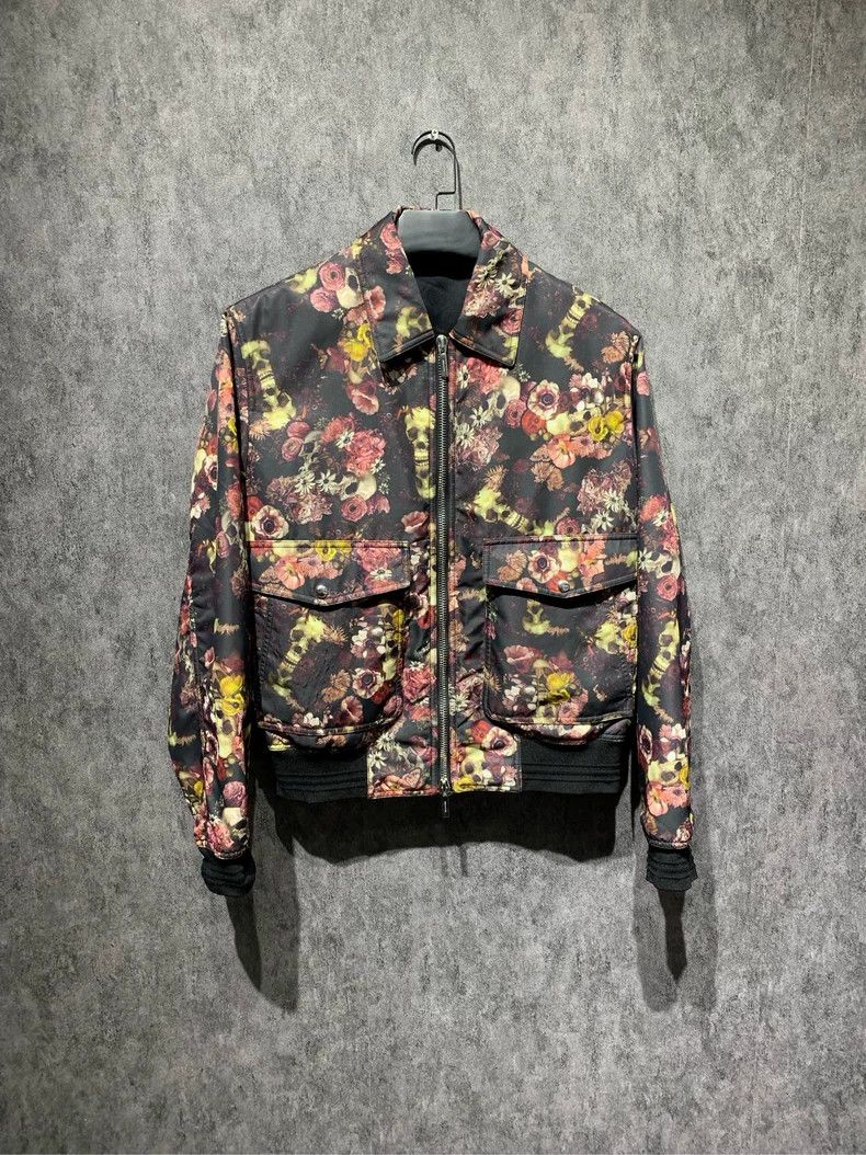 Dior Dior Kamei withdraws the skull flower jacket 2501-Nextarrow Size US M / EU 48-50 / 2 - 1 Thumbnail