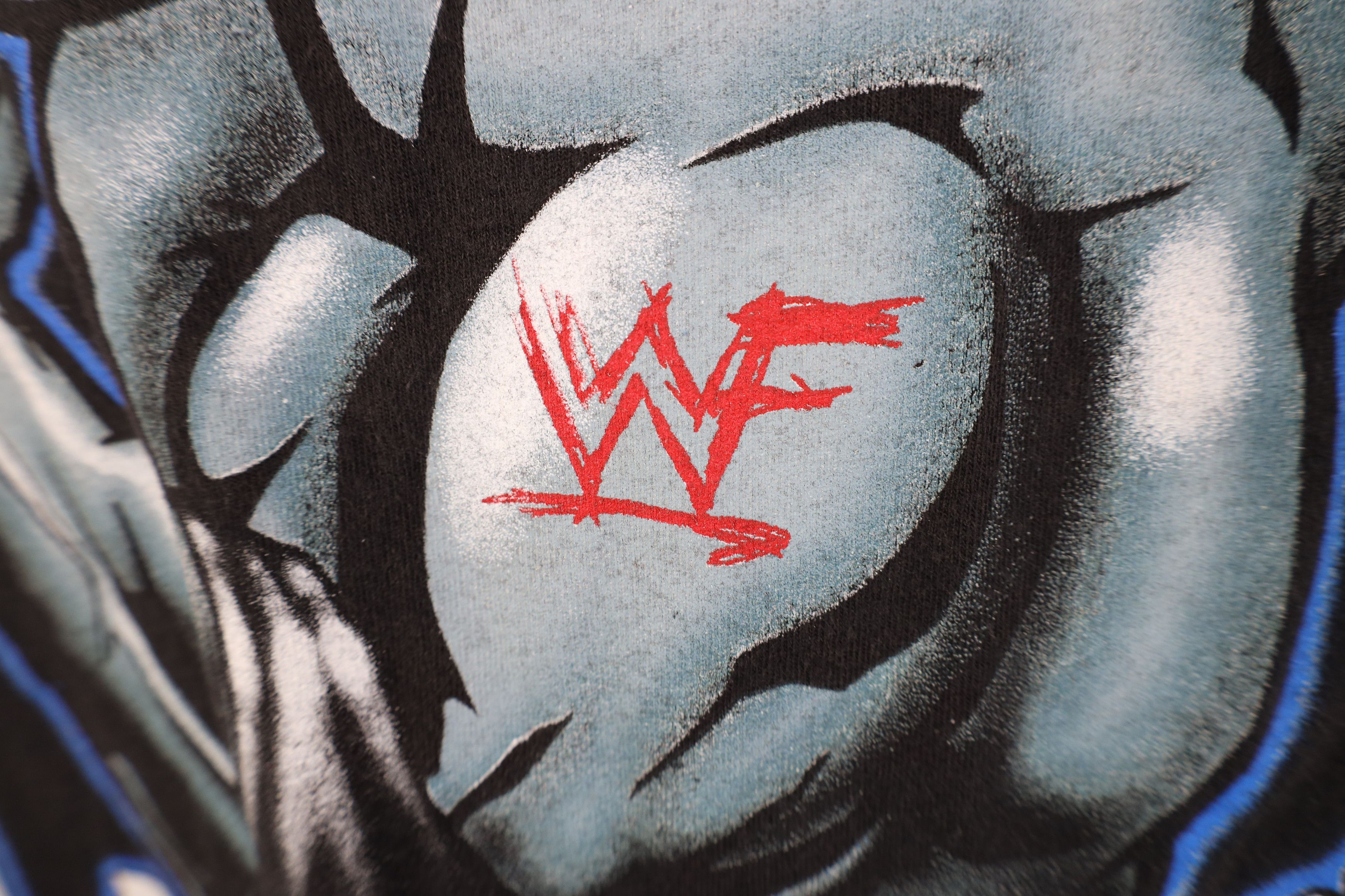 Vintage Vintage 90s WWF Wrestling The Rock Laying the Smack T-Shirt Size US M / EU 48-50 / 2 - 5 Thumbnail