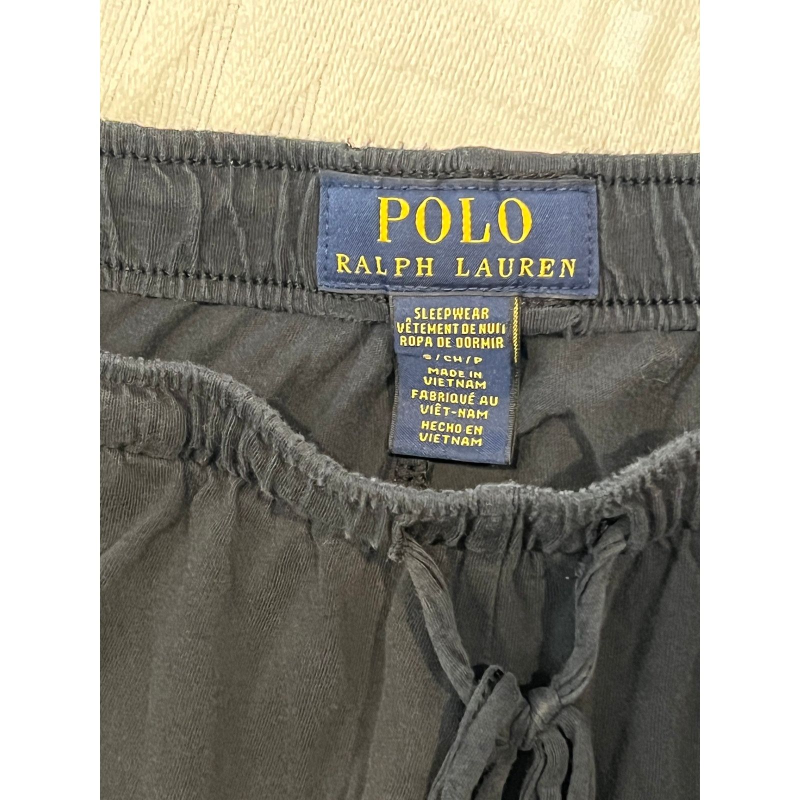 Polo Ralph Lauren Polo Ralph Lauren Blue Sleep Pants Mens S Size US 30 / EU 46 - 3 Thumbnail