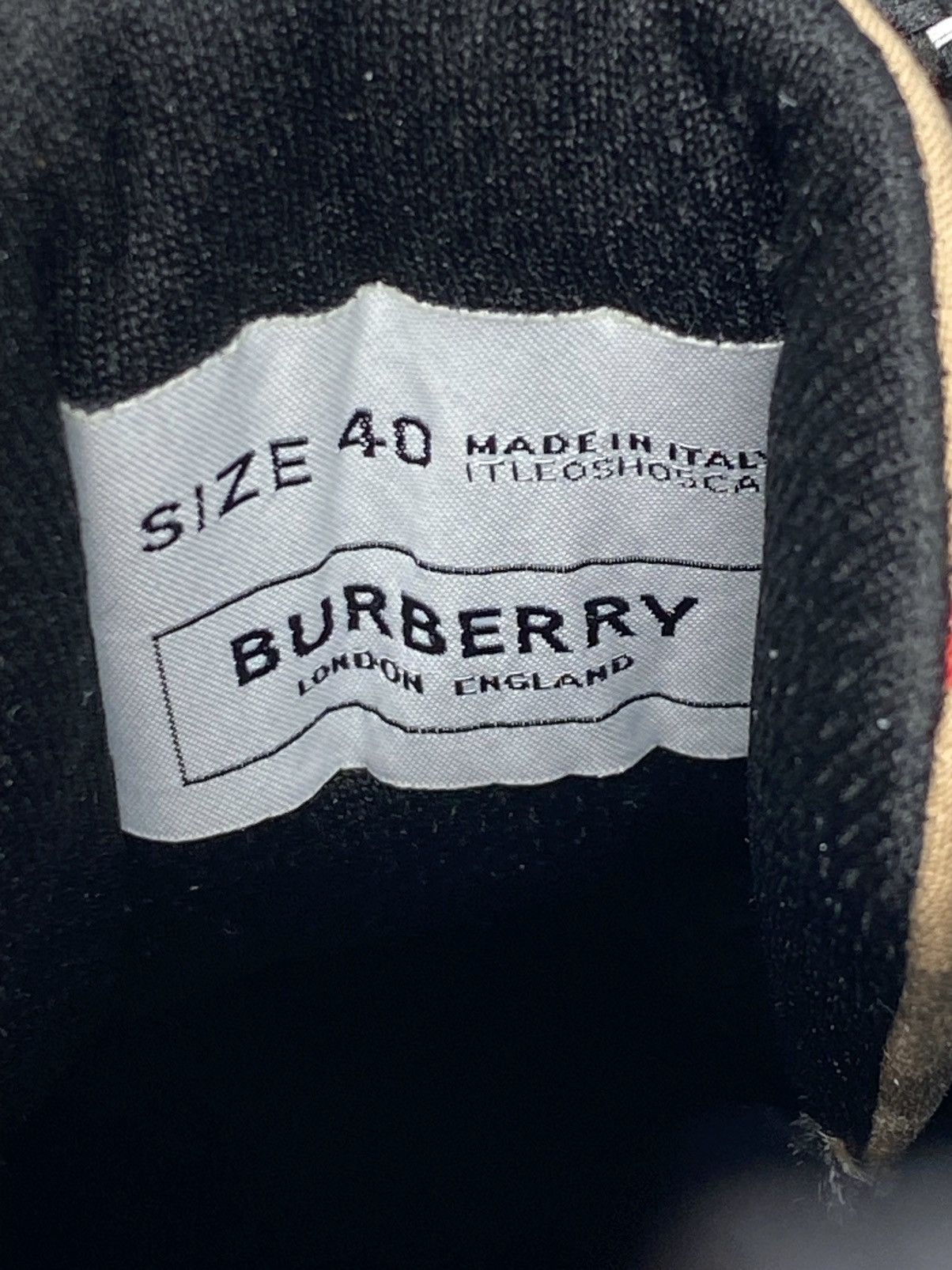 Burberry Burberry Arthur Vintage Check Sneakers size 40/us size 7 Size US 7 / EU 40 - 10 Thumbnail