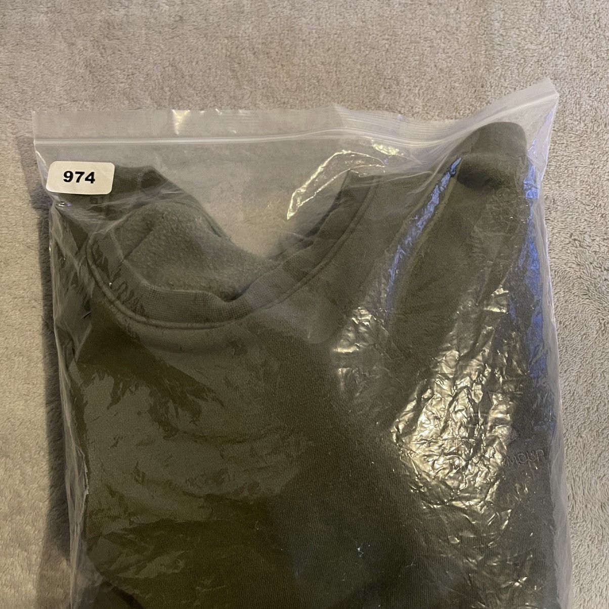 Under Armour Under Armour Men Rival Fleece Crewneck Green Wolf XL Sweater Size US XL / EU 56 / 4 - 7 Thumbnail
