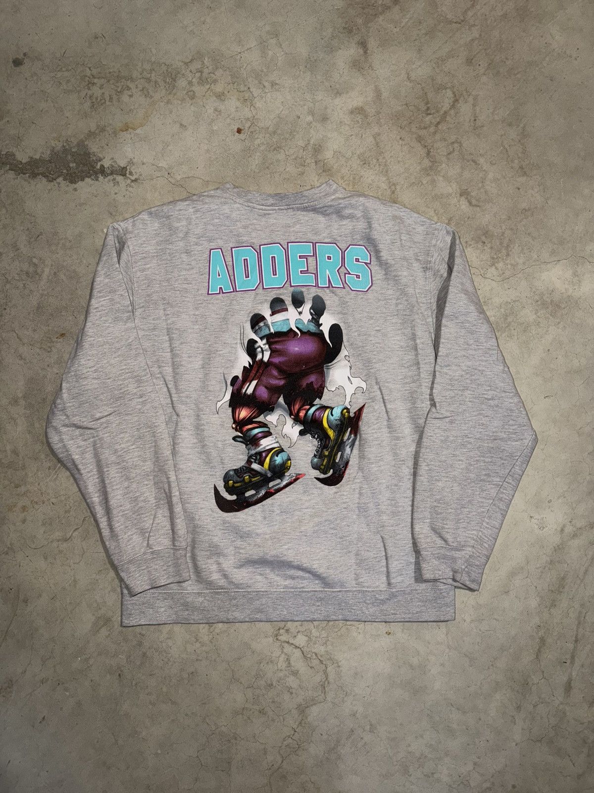 Mishka Vintage Y2K Mishka NYC Death Adders Hockey Graphic Crewneck Size US XL / EU 56 / 4 - 4 Thumbnail